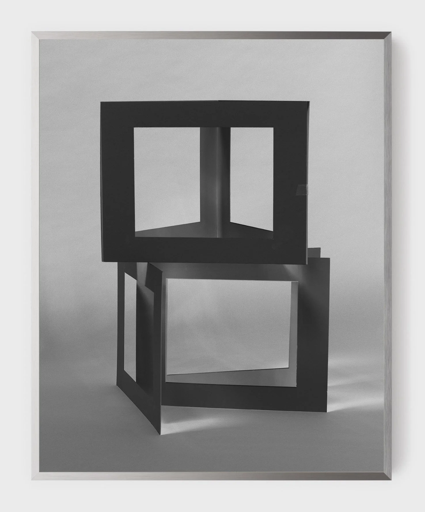 Lenard Smith, “Regarding Structures #4462” (2024–2025). 16 × 20 in (40.64 × 50.8 cm)