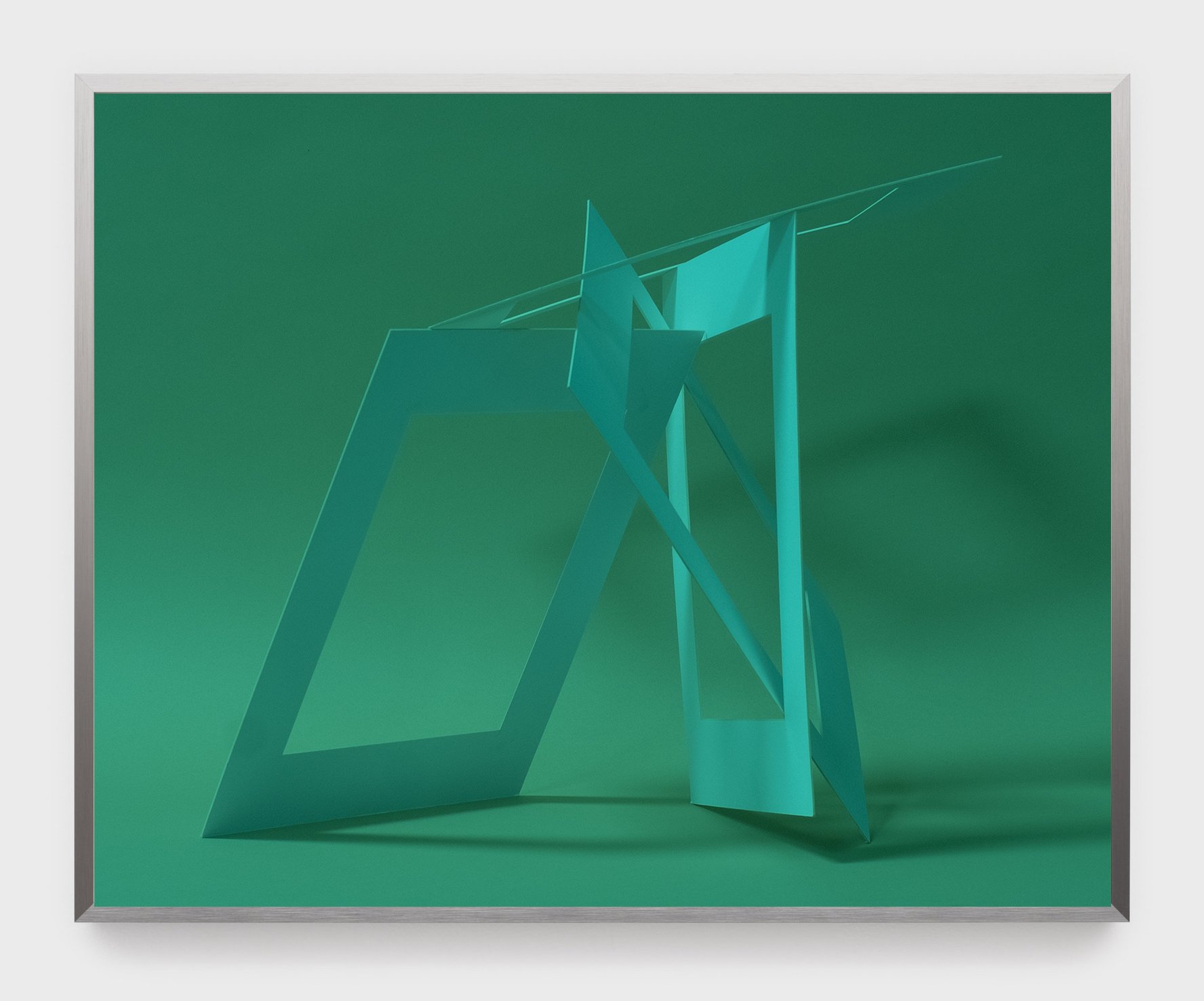 Lenard Smith, “Regarding Structures #4438” (2024–2025). 16 × 20 in (40.64 × 50.8 cm)