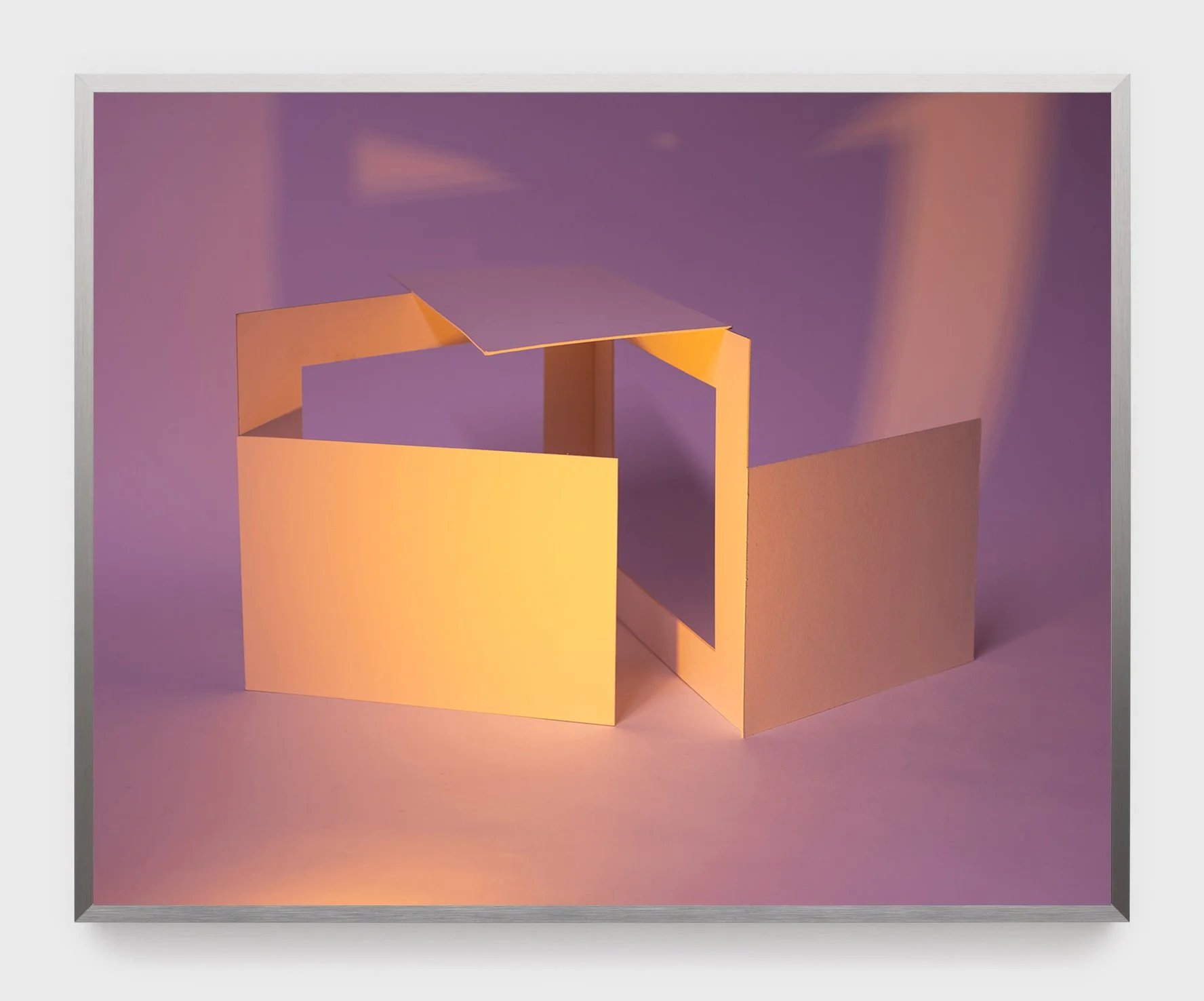 Lenard Smith, “Regarding Structures #3465” (2024–2025). 16 × 20 in (40.64 × 50.8 cm)