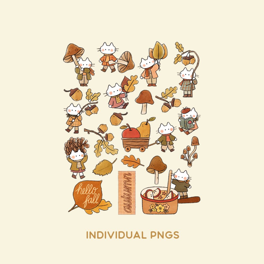PNG: Fall Friends