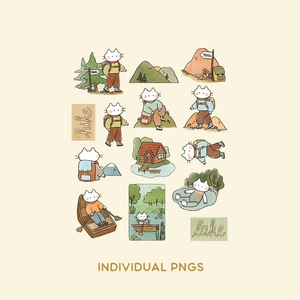 PNG: Hike & Lake
