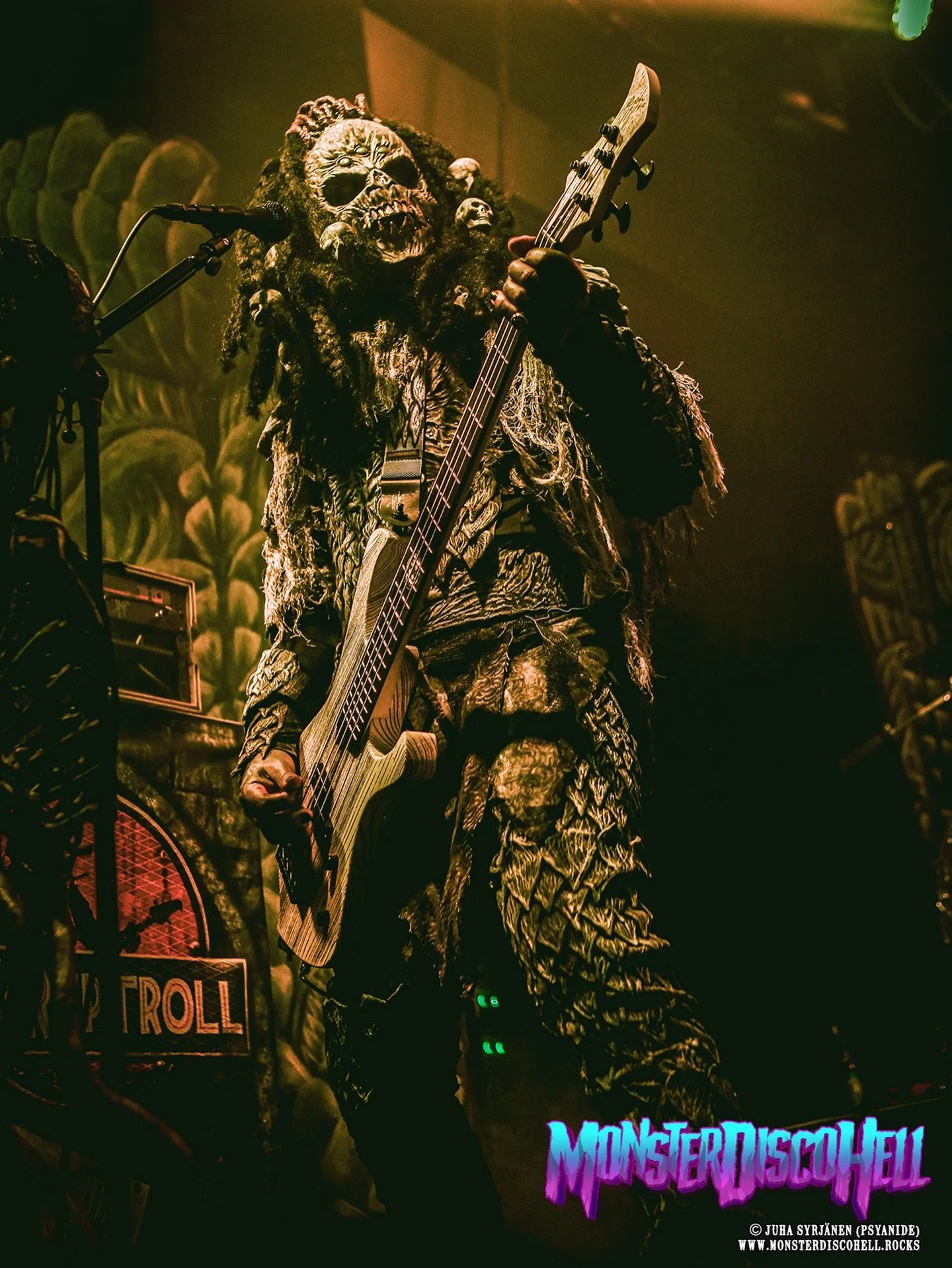 It&rsquo;s Hiistai! Yeah! So let&rsquo;s pour our love for the lizard king out today! I&rsquo;ll do it by posting this previously unused shot of the Reptroll I took at Tavastia, Helsinki on March 22nd 2025, and you&rsquo;ll do it by throwing some gre