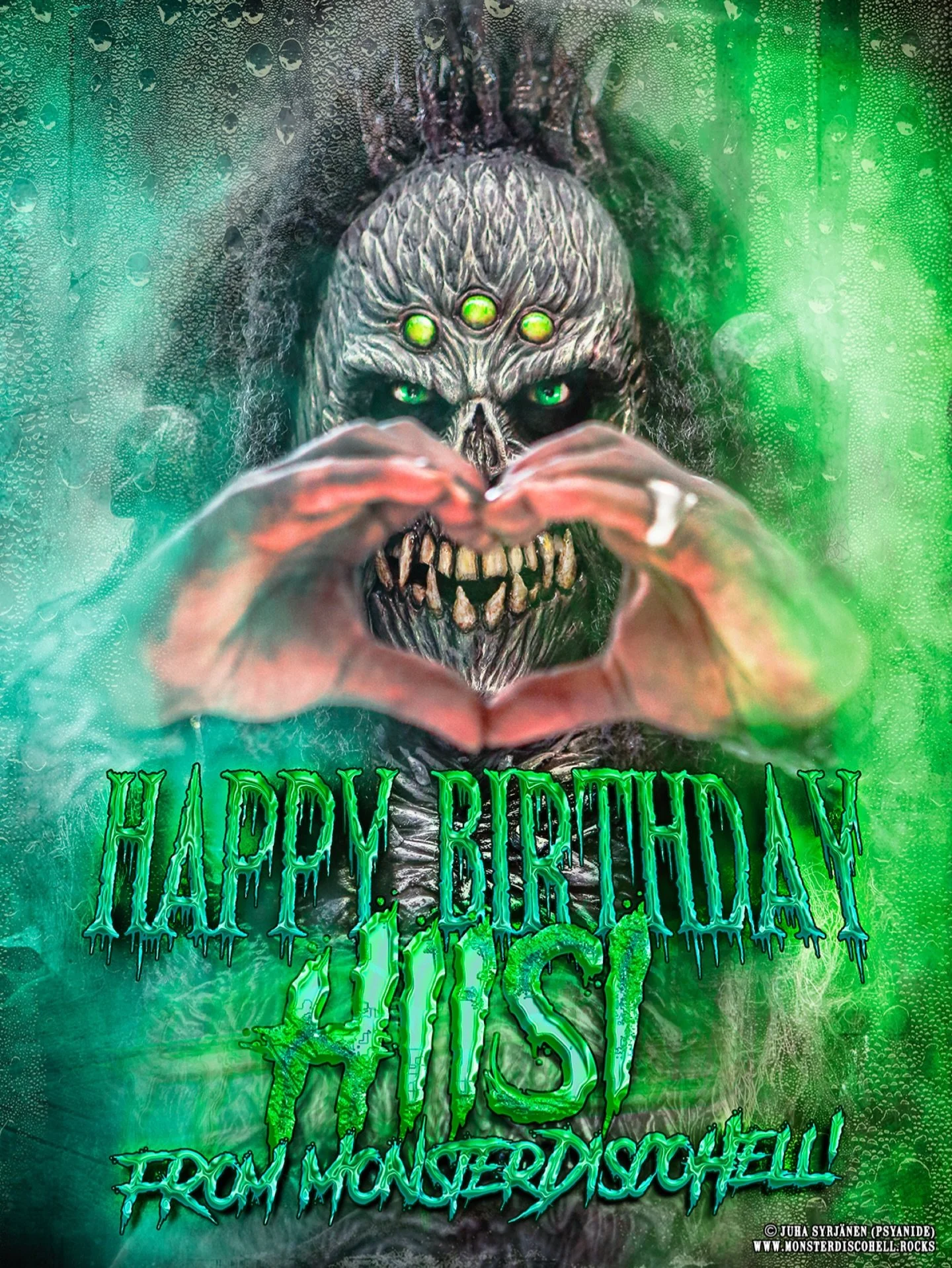 Today, on February 26th, it&rsquo;s Hiisi&rsquo;s big day! Let&rsquo;s send our biggest and best birthday wishes to the Reptroll extraordinaire, the stealer of hearts, the master of the moist, our favorite Green Lizard King of the 4-string! 👑🦎 Happ