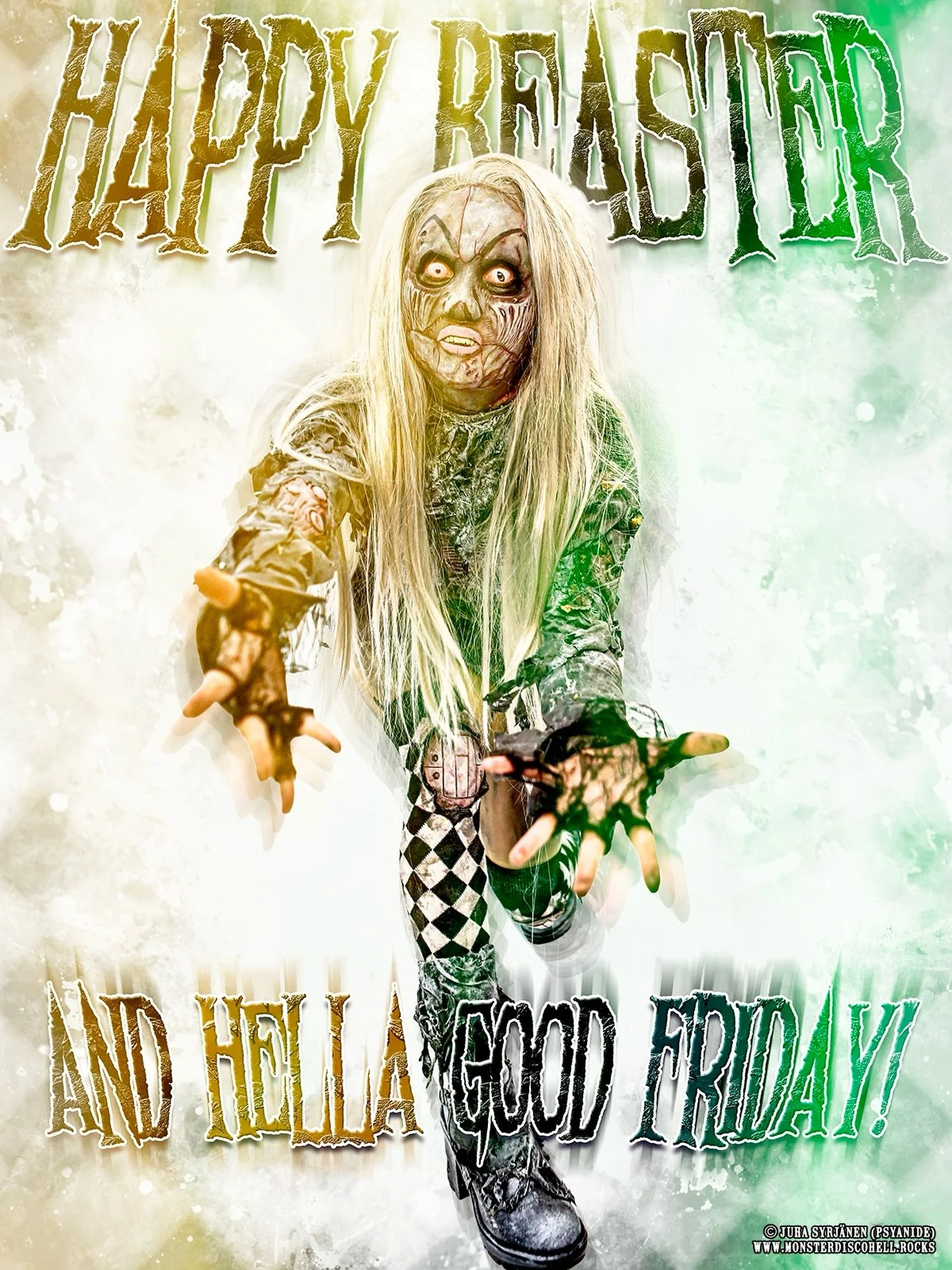 Hey, monstermaniacs, it&rsquo;s Friday! And it&rsquo;s not only Good Friday on this Beaster week, but it&rsquo;s Hella Good Friday of course! To celebrate that, and hopefully a long weekend for most, here&rsquo;s a previously unused shot of the Schiz