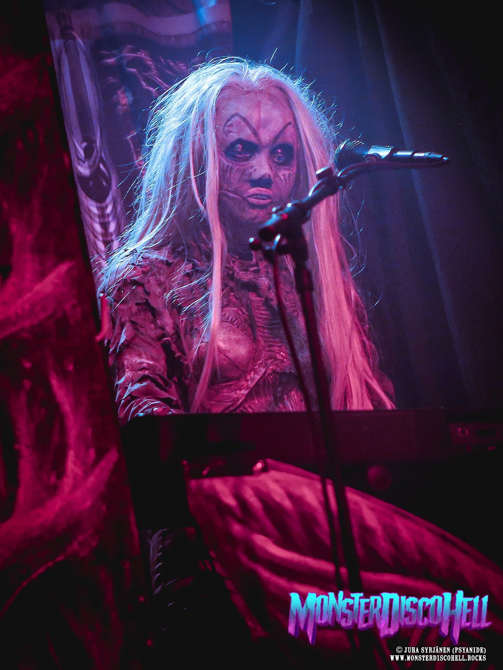 Hey, it&rsquo;s Friday again! The weekend is almost here! Let&rsquo;s make this a Hella Good Friday with this previously unused shot of the Scarbie Schizo Doll, taken at Tavastia, Helsinki on March 22nd 2025. So, what&rsquo;s everyone up to this week