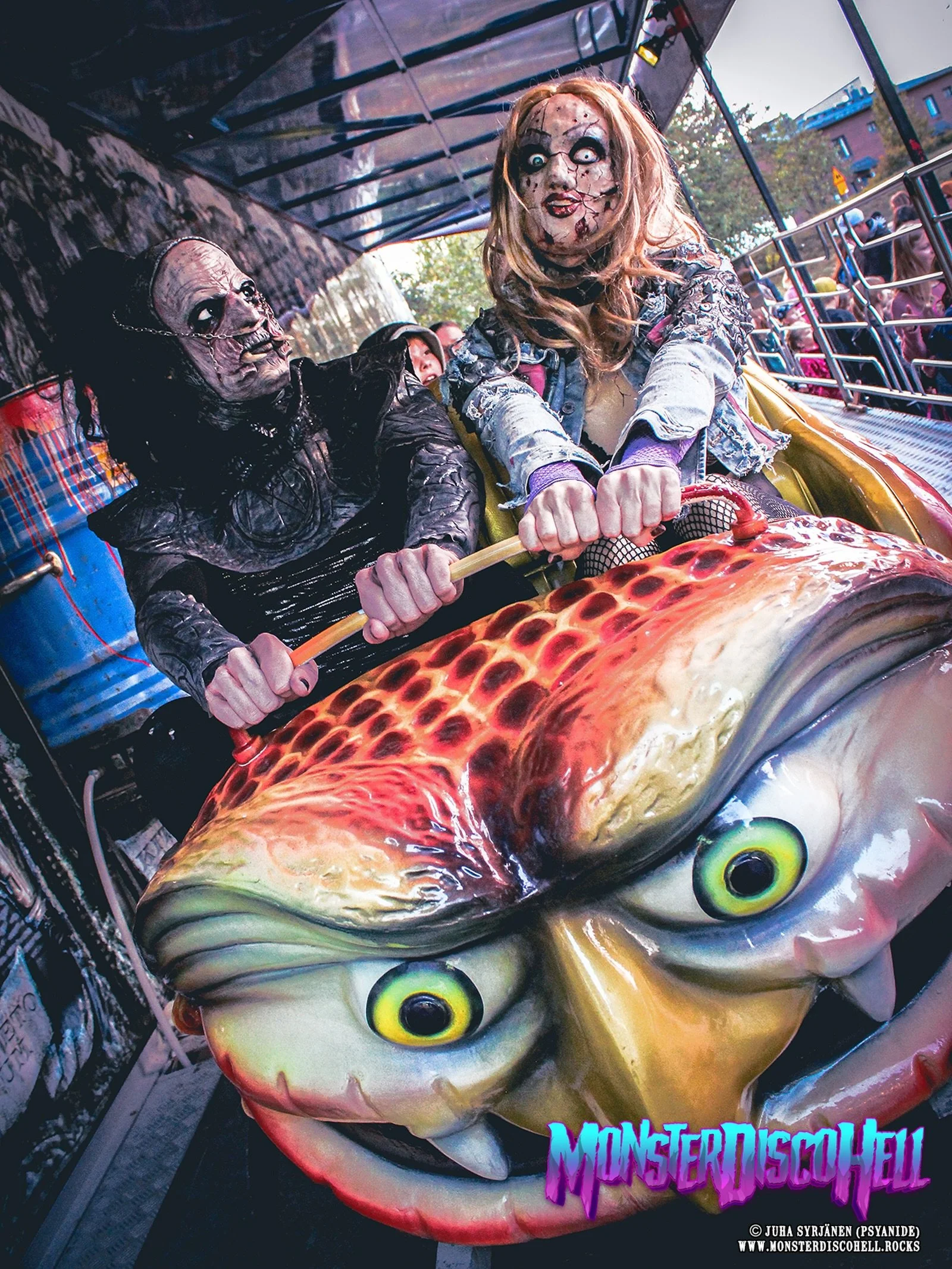 Remember the fun times when Mana &amp; Hella took a ride on the Lordi Ghost Train at Tivoli Sariola, Helsinki on September 2nd 2022? And did you see the fun news about Lordi bringing a Lordi museum and the Ghost Train to Simerock festival, Rovaniemi 