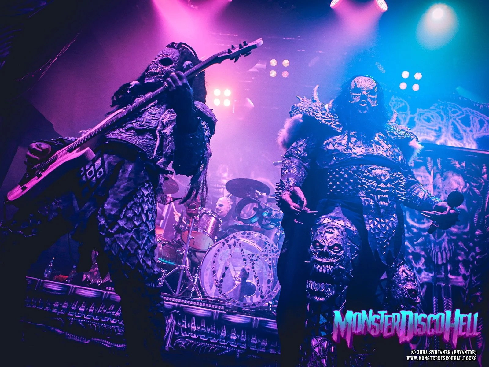 For this Sunday Sundries, here&rsquo;s just a random live shot from Tavastia, Helsinki on March 22nd 2025. But it&rsquo;s nice, it&rsquo;s got nice colors, it&rsquo;s got some monsters doing their thing. Photo by @psyanide / MonsterDiscoHell