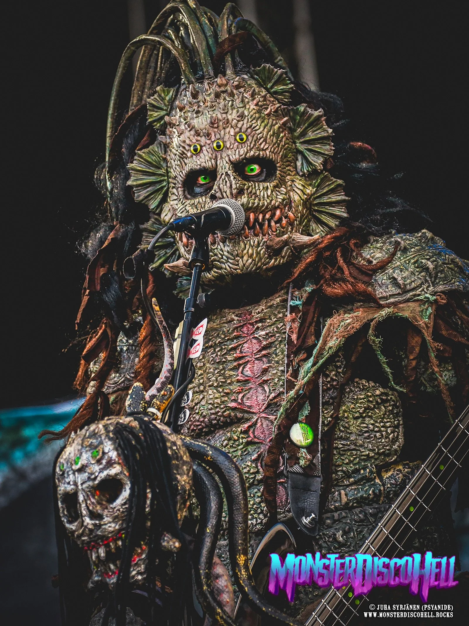 Many people have &rdquo;looks that kill&rdquo; but Hiisi here, has those too of course, but also a &rdquo;look that kills&rdquo;, as we can see in this previously unused shot taken at Rockfest, Hyvink&auml;&auml; on June 8th 2023. Happy Hiistai, mani