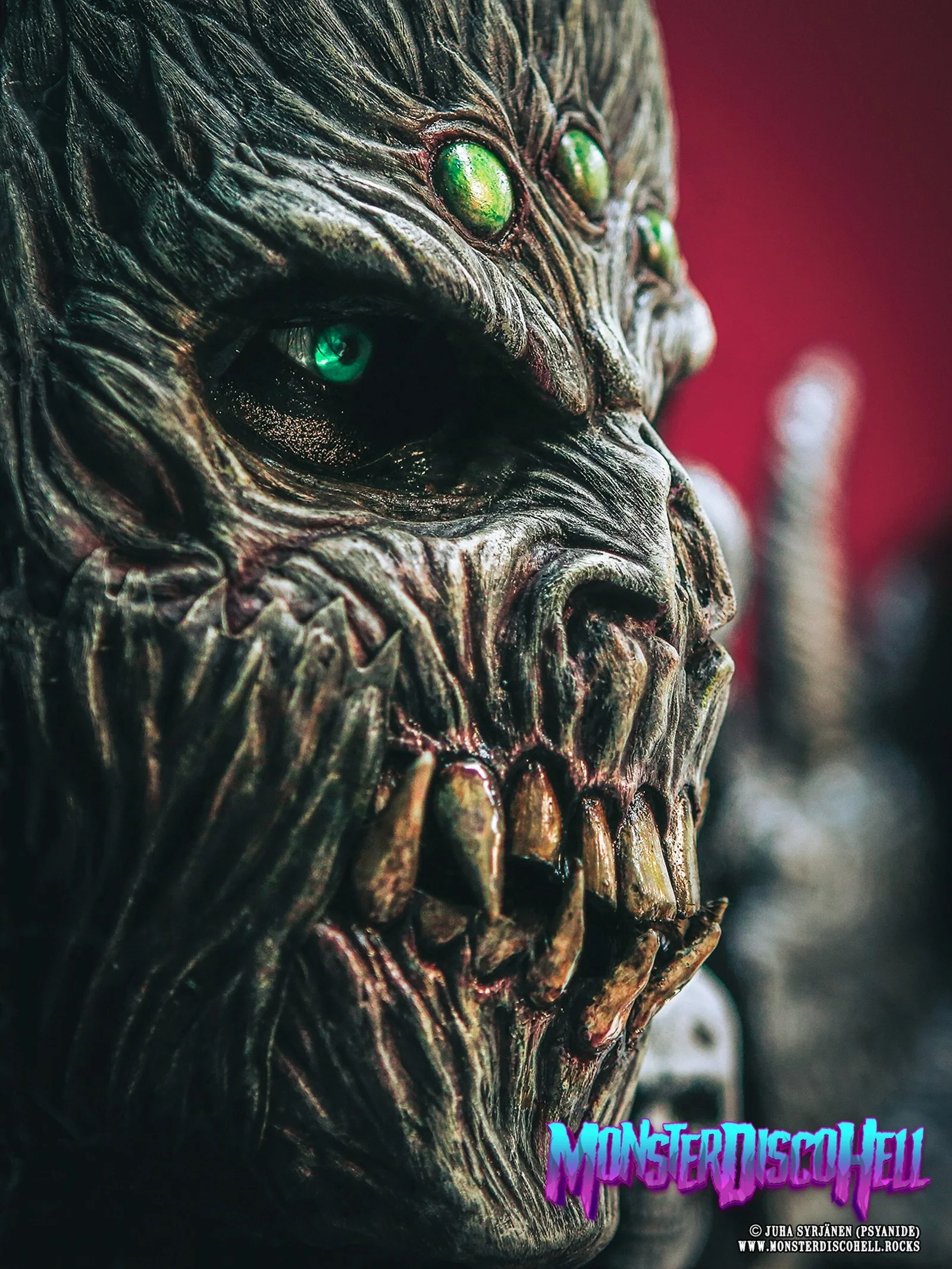 Today is Hiistai, so we&rsquo;ll bring in the big guns to appreciate the master of the moist! Here&rsquo;s a previously unused extreme close-up shot of Hiisi for you lizard lovers, taken at the Limited Deadition promo photo session on October 8th 202