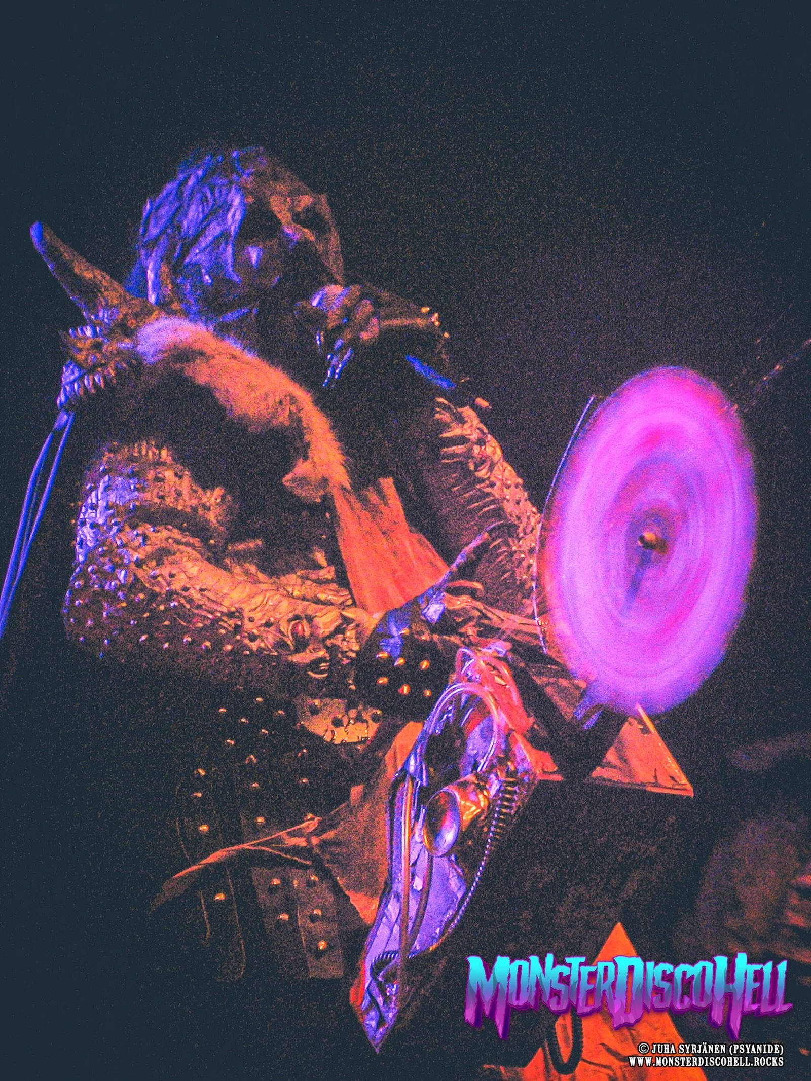 20 years ago yesterday, on August 19th 2006, Lordi played at Tuiskurock, Nivala one of their last The Arockalypse era summer festival shows. Here&rsquo;s a shot of Mr. Lordi with his circular saw doing its business for today&rsquo;s Throwback Thursda
