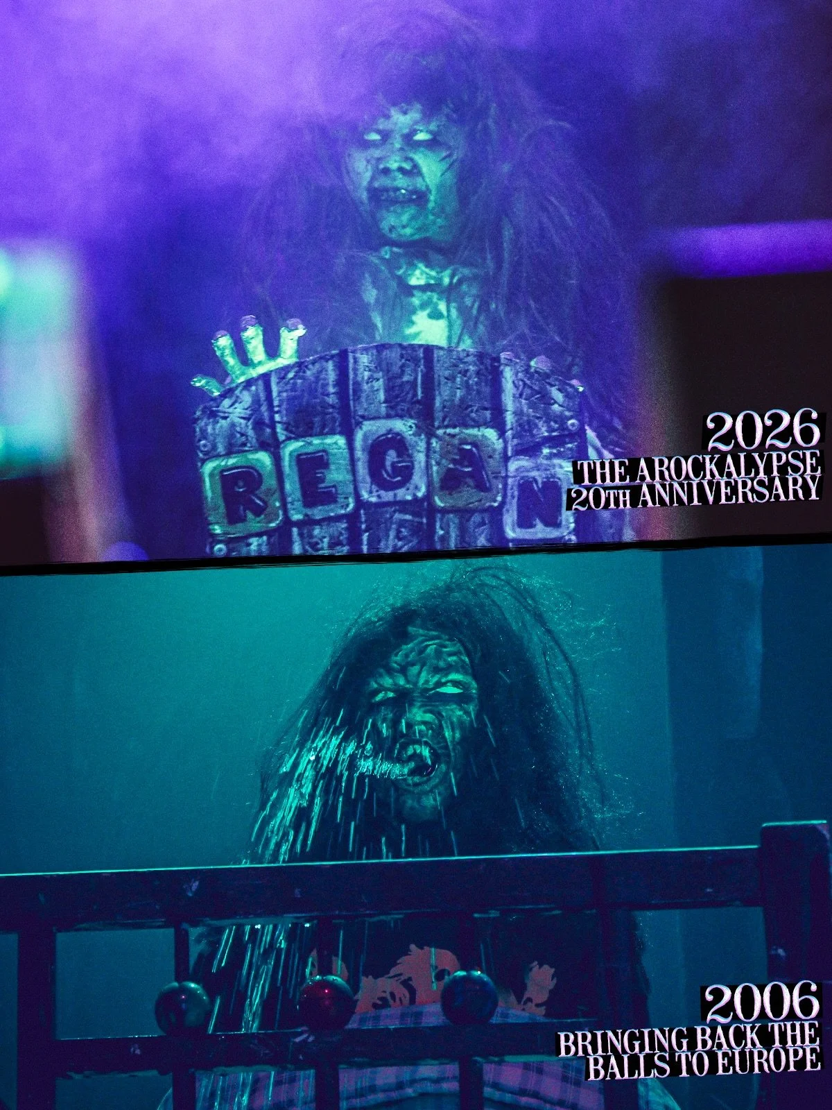 Now that The Arockalypse 20th anniversary summer festival shows are over and I&rsquo;ve got some decent new pics of the revamped props, effects and set pieces, let&rsquo;s start a fun Sunday Sundries series where we&rsquo;ll, not necessarily pit them