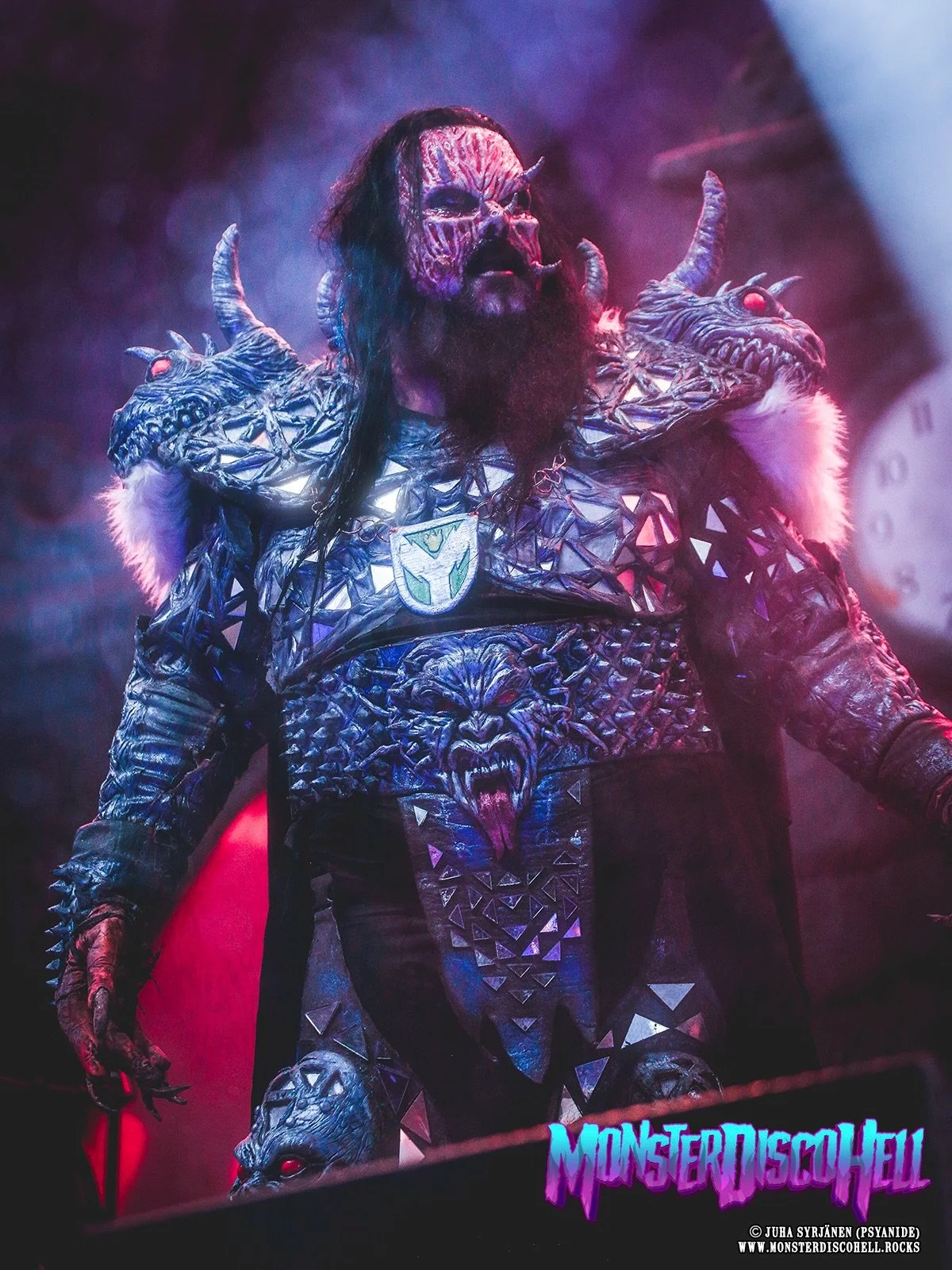 Happy Saturday &amp; weekend, maniacs. What are you up to this weekend? No news, updates or really anything here today, so let&rsquo;s just post this shot of Mr. Lordi, taken at Simerock, Rovaniemi on August 8th 2026. It was raining a lot, but I thin