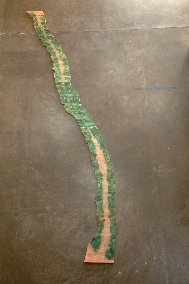 Who is afraid of pixelation? DIY enlargement of two tiny lines