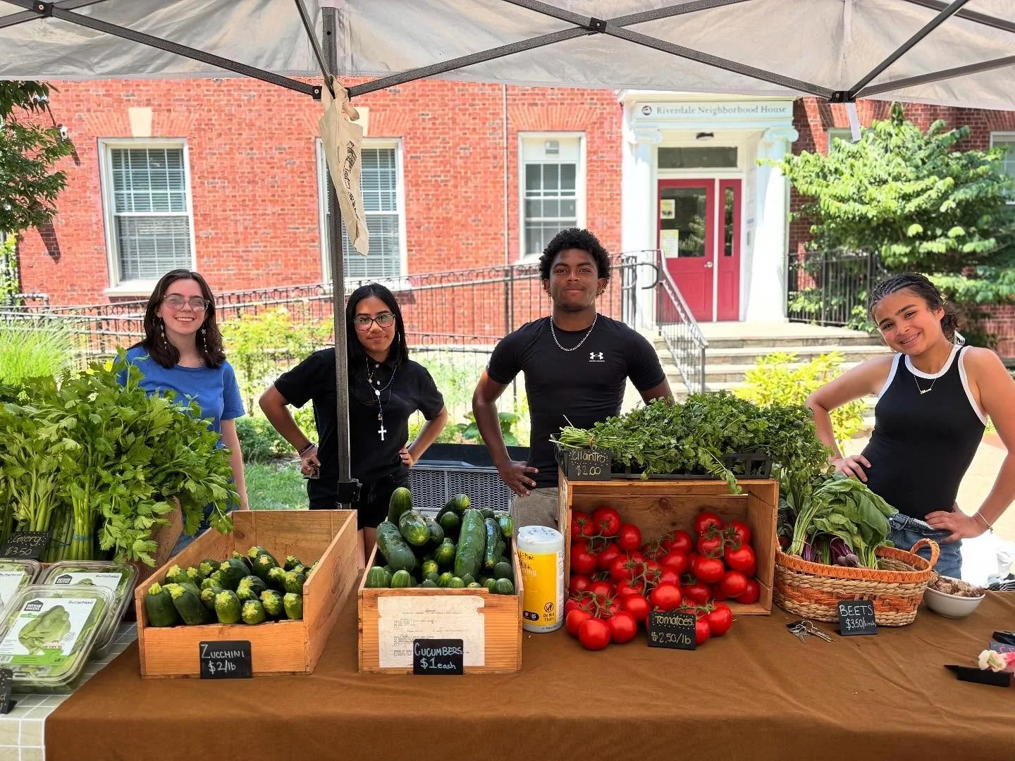 Congratulations to our Food and Farm interns who wrapped up their summer with us last week! They were busy this summer-from running our weekly Youth Farmer&rsquo;s Market to tending to our garden to supporting our food distributions, we are so proud 
