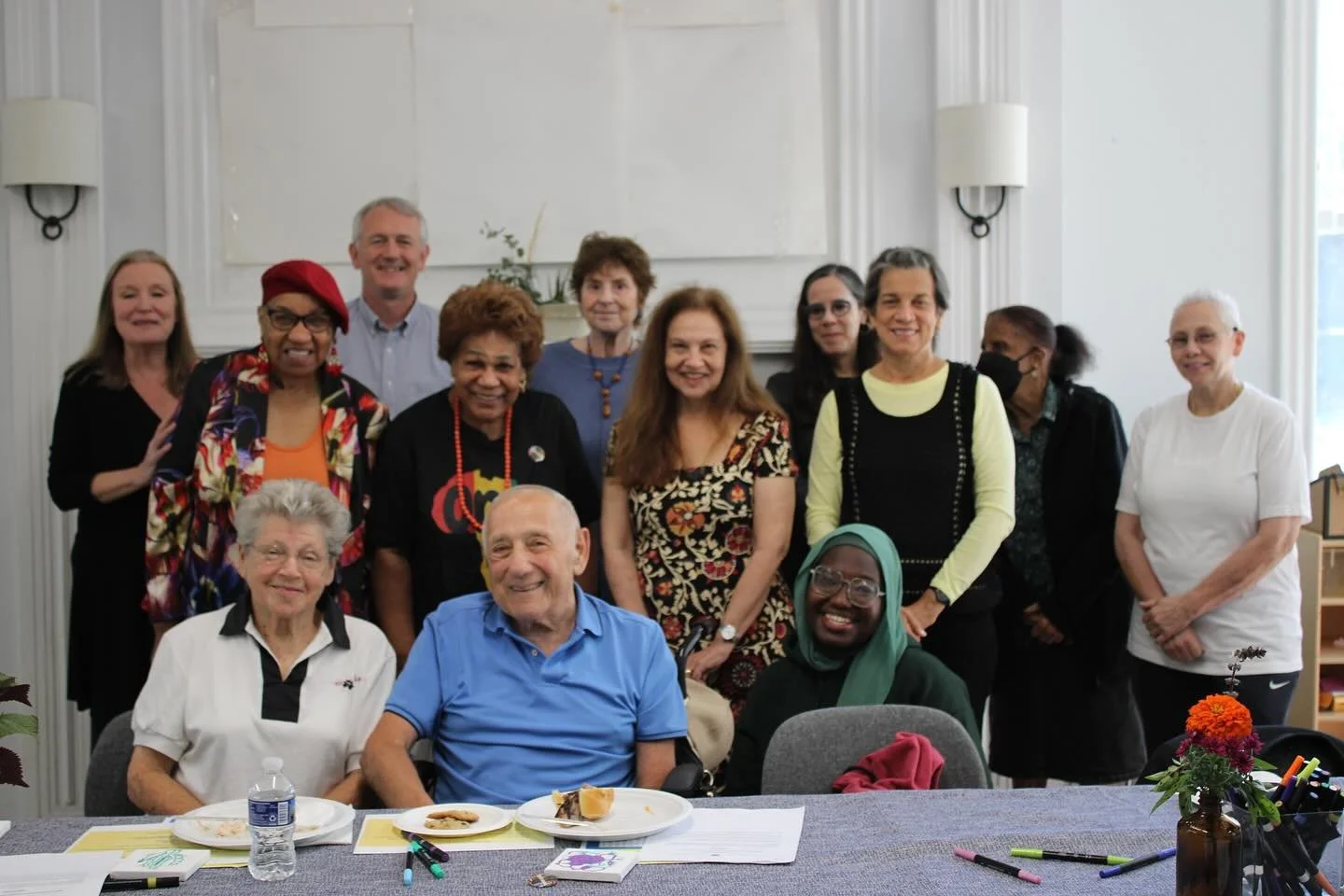 Two weeks ago, we hosted our Telephone Reassurance Program volunteers for a luncheon. These volunteers call older adults who are homebound on a weekly basis to provide companionship and connection. We are so grateful for the care and dedication of al