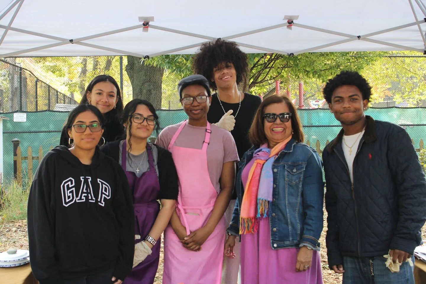 Last weekend, we hosted our second Community Cafe. An idea developed by our summer food and farm interns, this event brings people together for conversation and connection over a free homemade meal. All of the food was prepared from scratch by our fo