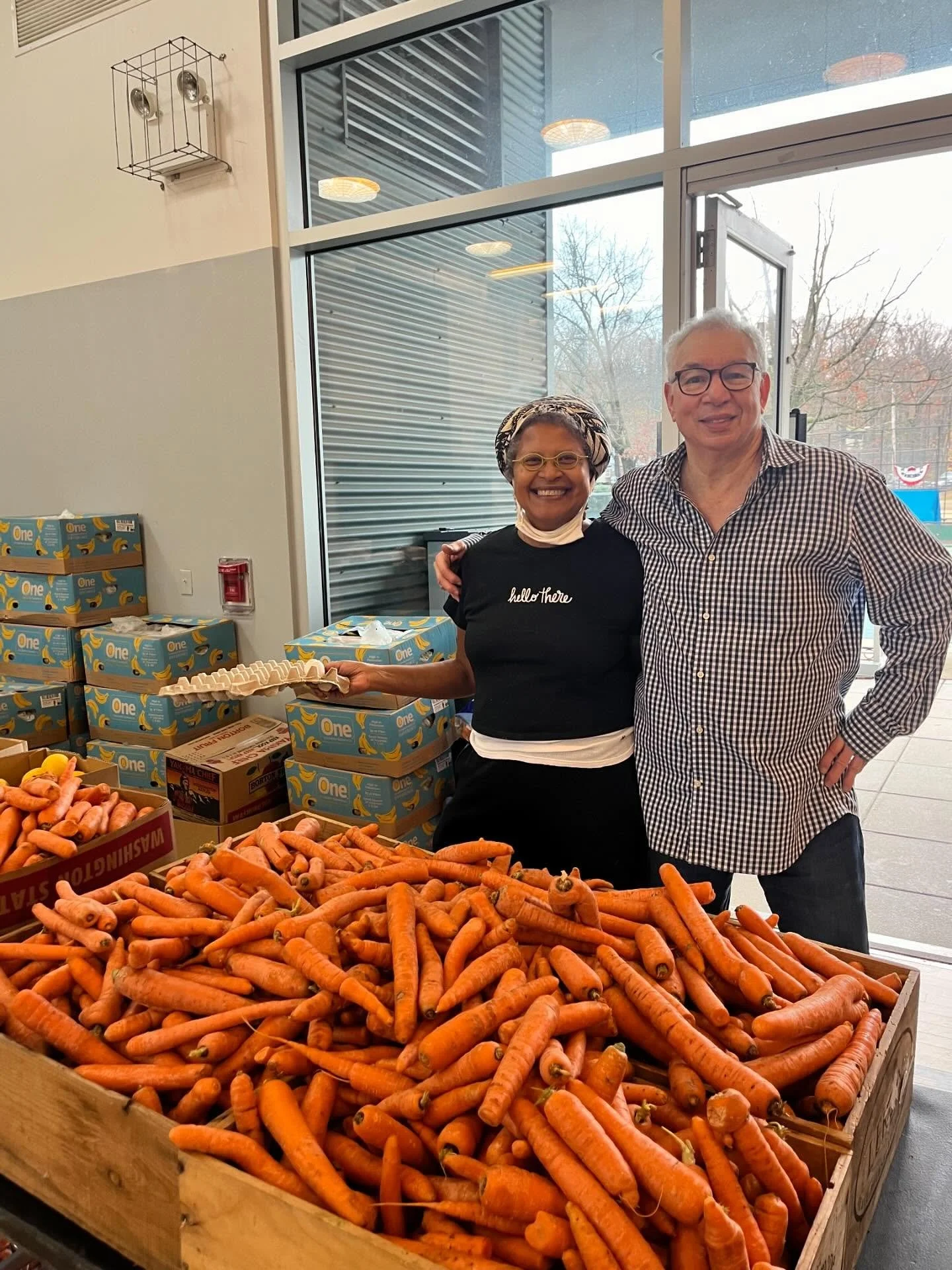 Grateful doesn&rsquo;t even begin to describe our experience of being a part of this community. Today, with the help of incredible volunteers and staff, we distributed over 7,200 pounds of food. Thank you to everyone who packaged eggs, bagged carrots