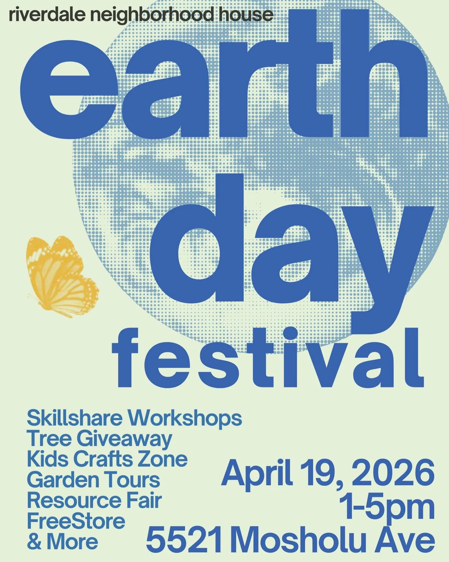Celebrate Earth Day with RNH! Our Skillshare event is a jam-packed afternoon of free workshops, eco crafts, garden activities, community resources, food, a tree giveaway and plenty of opportunities to connect with neighbors. We hope that you can join