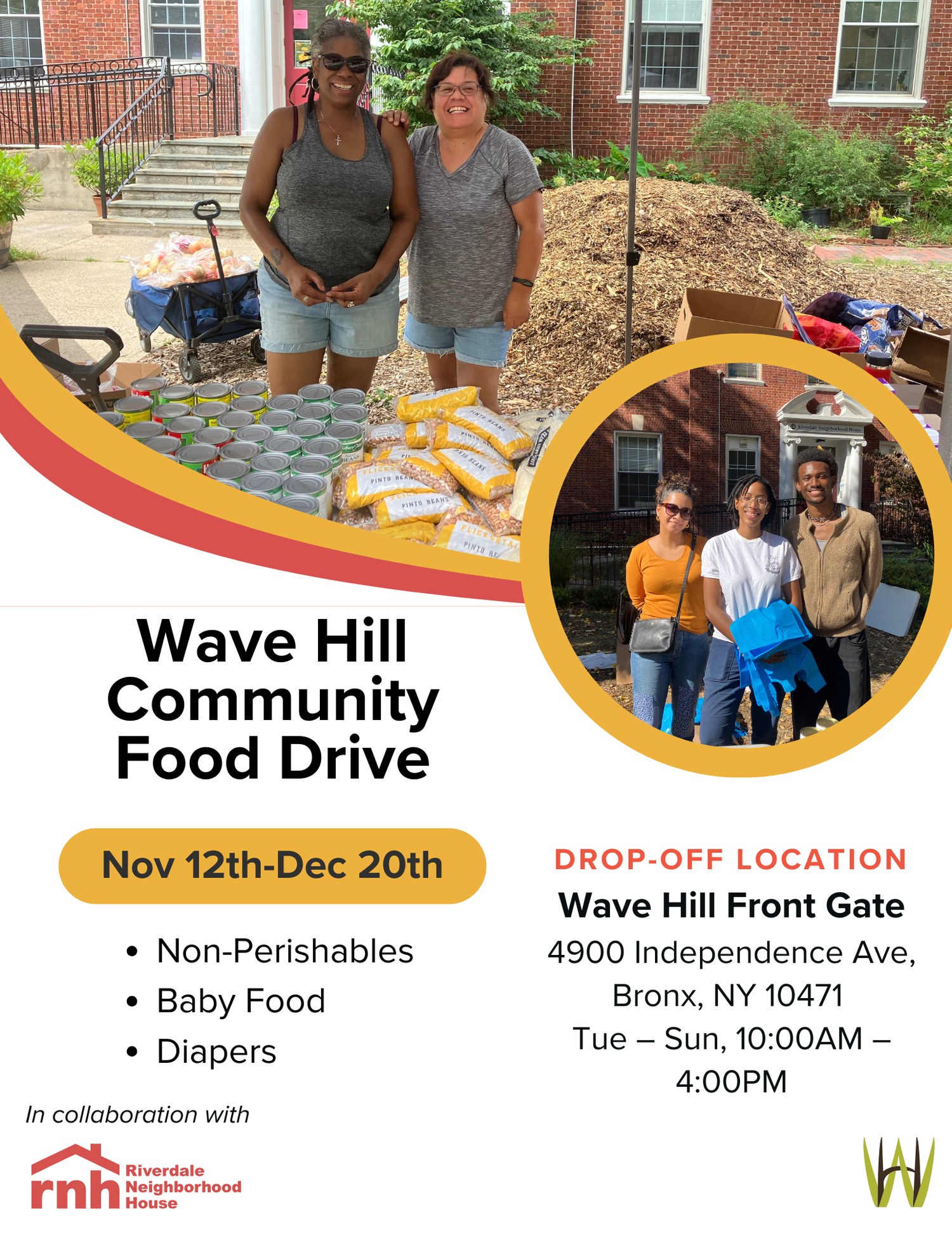 Community Food Drive — RNH