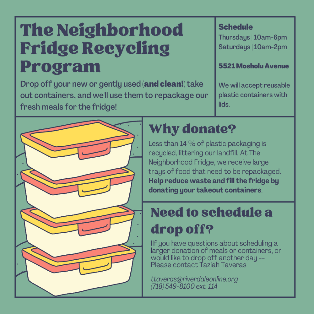 The Neighborhood Fridge Recycling Program — RNH