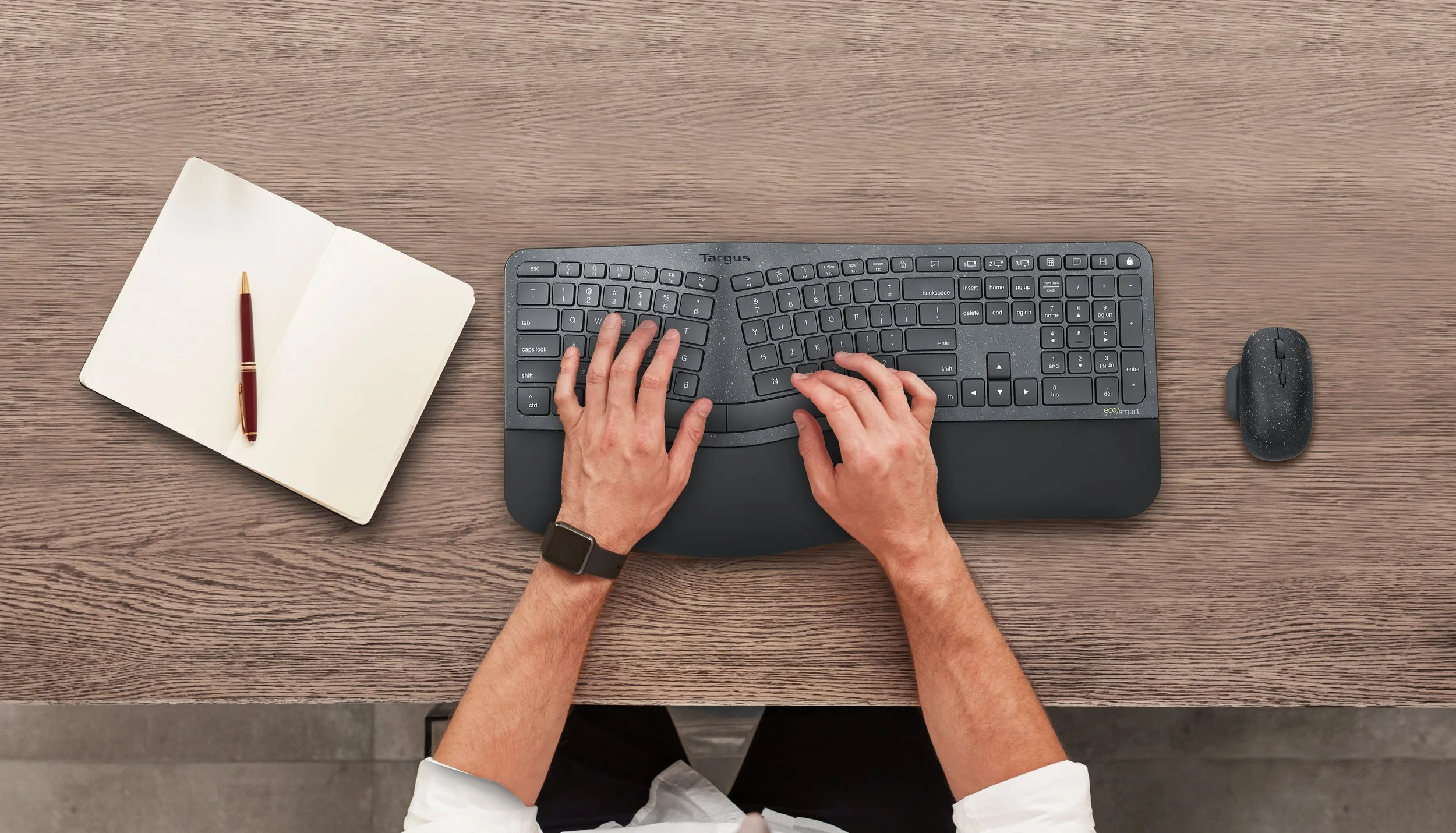 Sustainable Ergonomic Wireless Keyboard