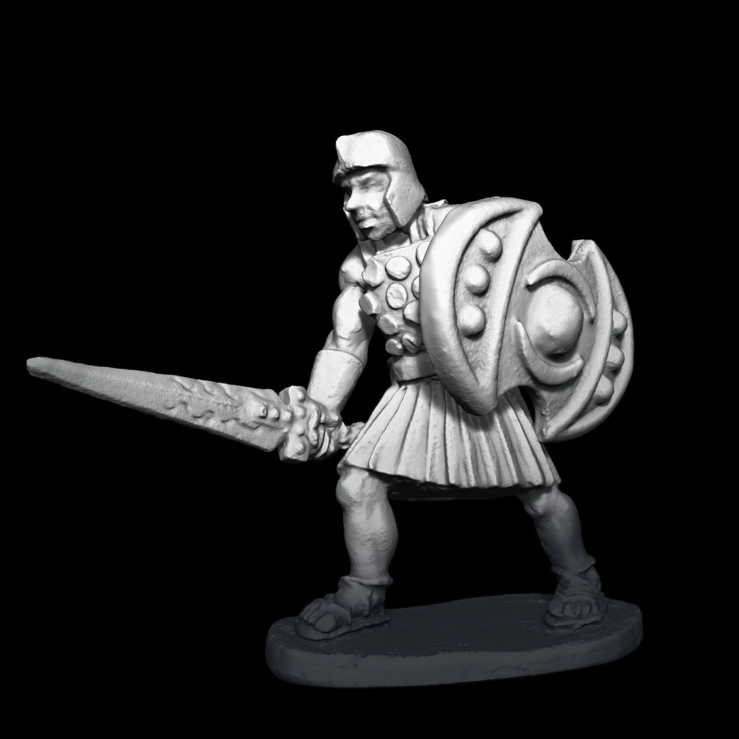 Cult of the Cyclops: Guard with Sword (version 2) — OLD SCHOOL ARCHIVE