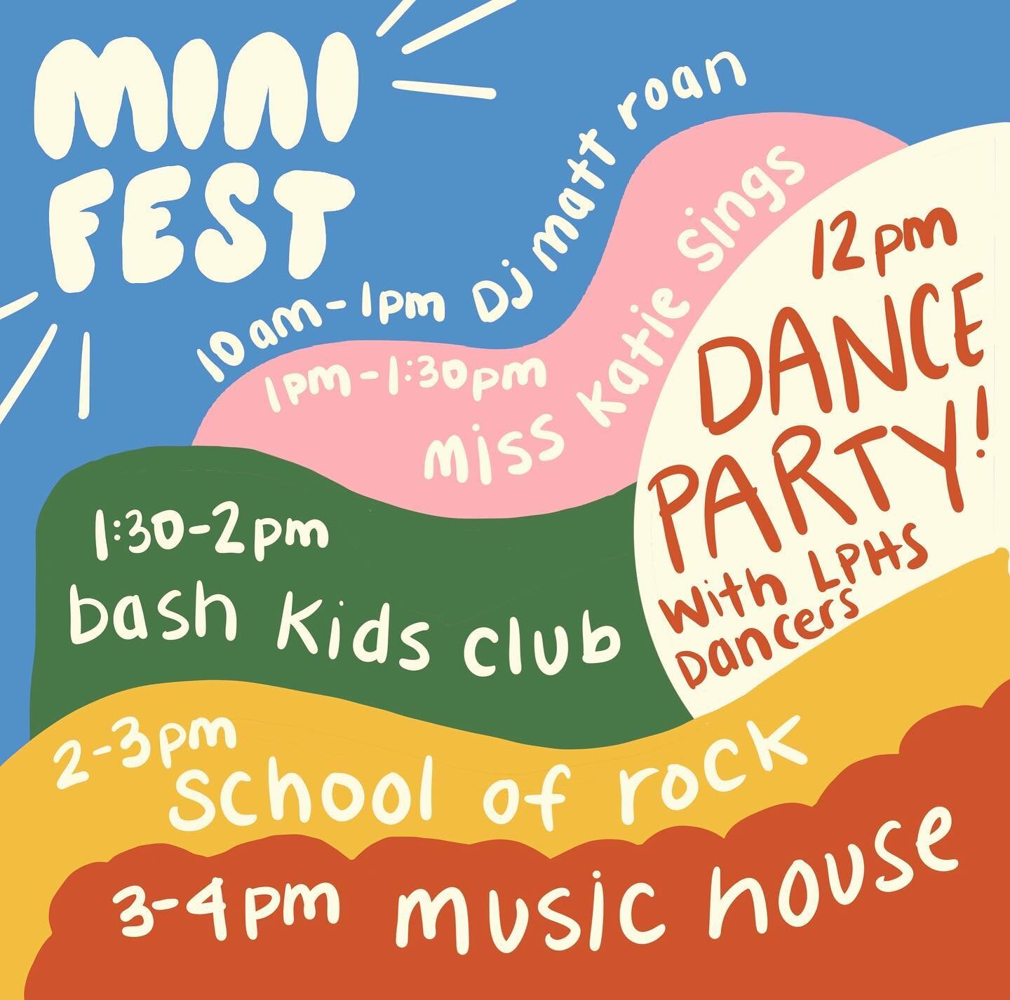 @minifestchicago is going down THIS SUNDAY at the @altitudechicago parking lots. I&rsquo;m playing jams to craft to from 11-1pm. Bring your kids and turn up!