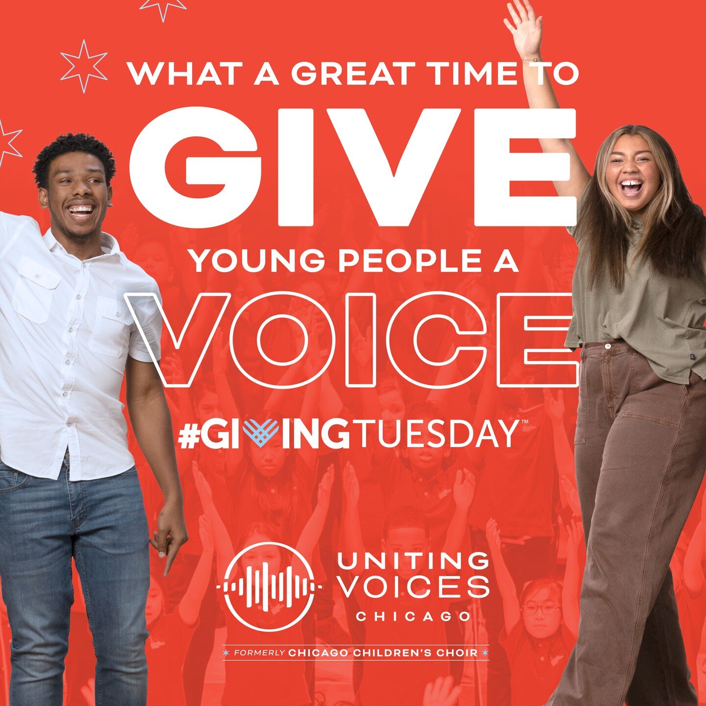 As a Board Member of @unitingvoicesorg, I&rsquo;m thankful for the work that they do and beyond proud to be one of their many supporters! Their world-class music education programs help thousands of youth from every zip code in Chicago become global 