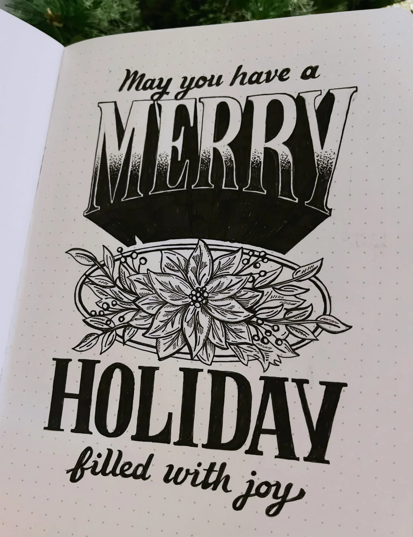 Not quite December but I&rsquo;ve been getting into the spirit early. 😉