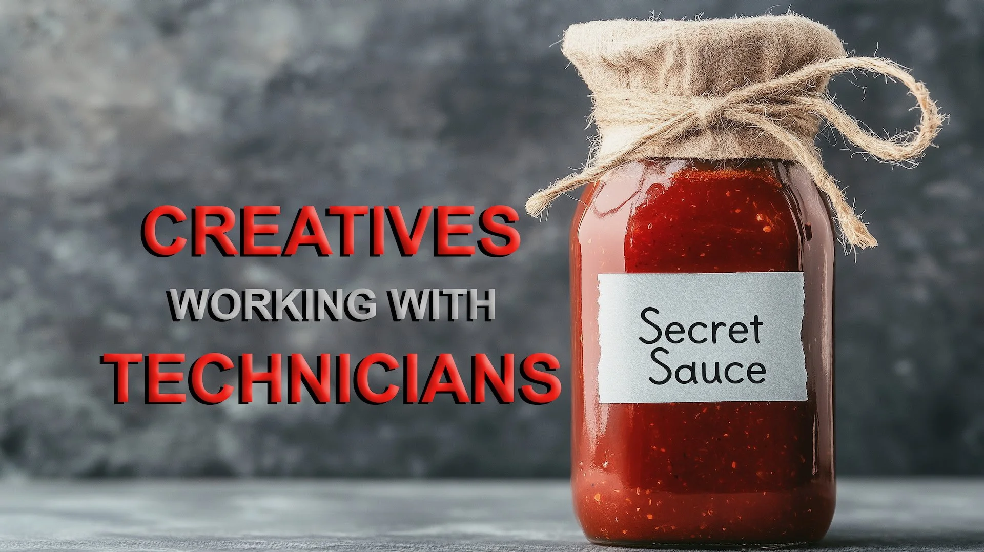The Real Secret Sauce to Working with Creatives