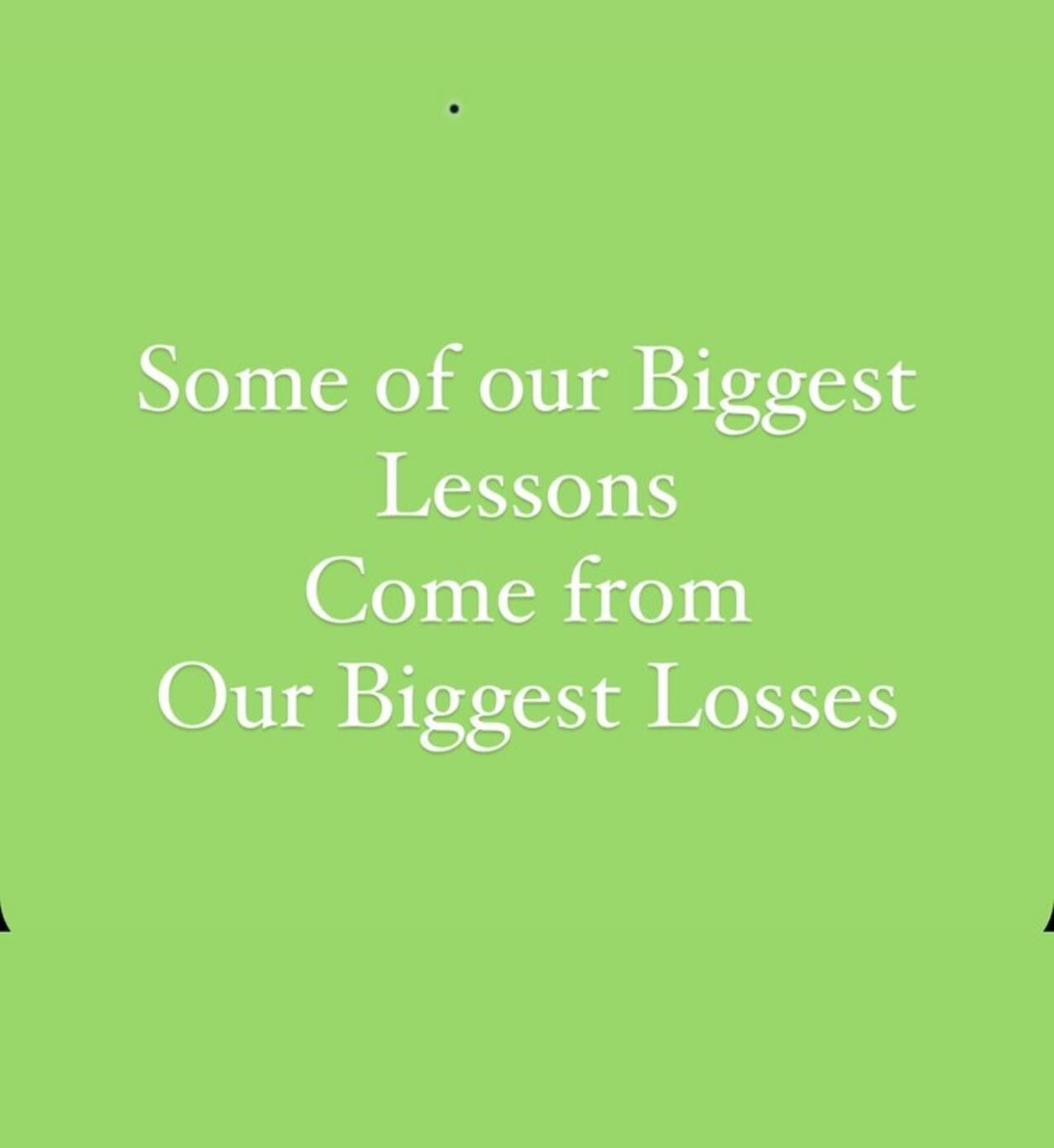 This definitely not a new sentiment, but lately it&rsquo;s struck me how true it is.

I&rsquo;ve learned so many lessons over the past 5 years, and more. 

Many of those I e shared here, on my blog, and with friends. Of course, there are some that ar