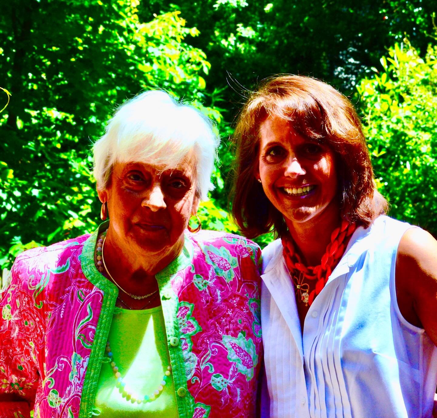 I was not going to post a Mother&rsquo;s Day anything- then leave it to my phone to pop this memory.
I think of this as my Bookend photo. My last Mother&rsquo;s Day with my Mom, who was always Mama, and with mine that made me a Mother. 
Happy day to 