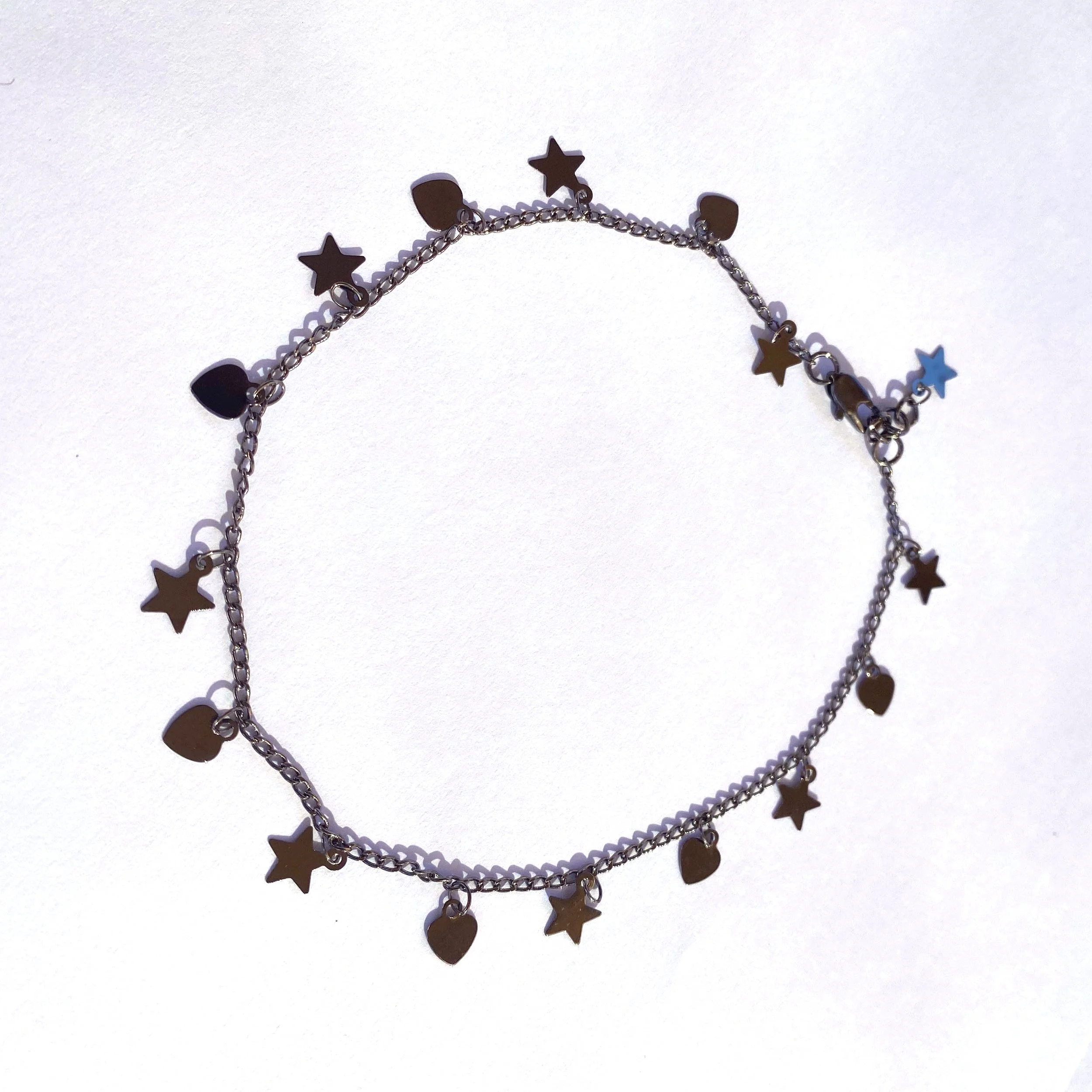 Black Stars hearts anklet.jpg