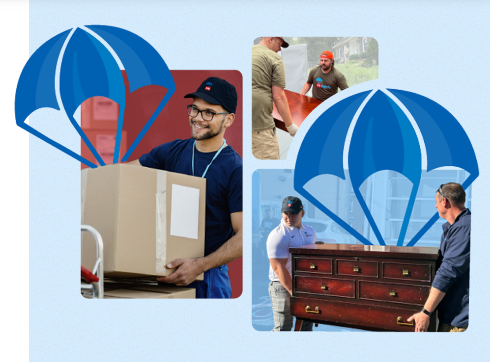 resupply movers loading furniture