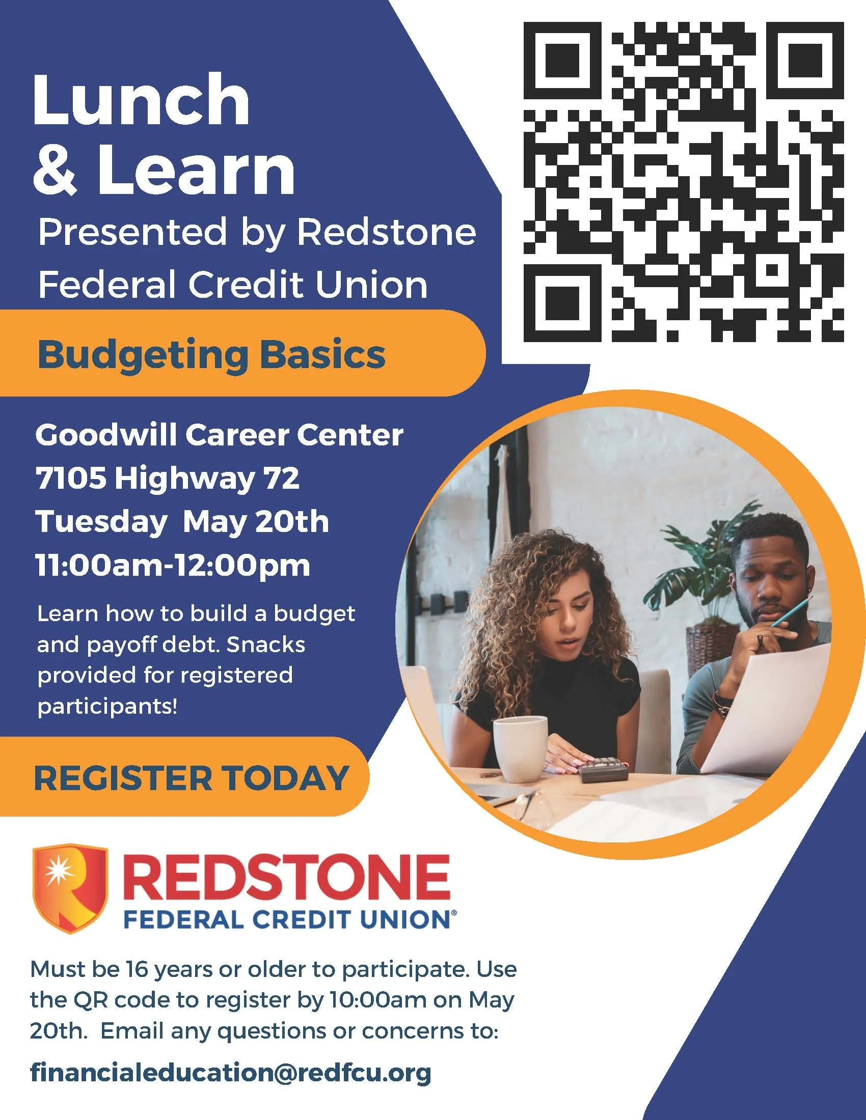 Budgeting Basics: University Lunch & Learn Presented by Redstone ...