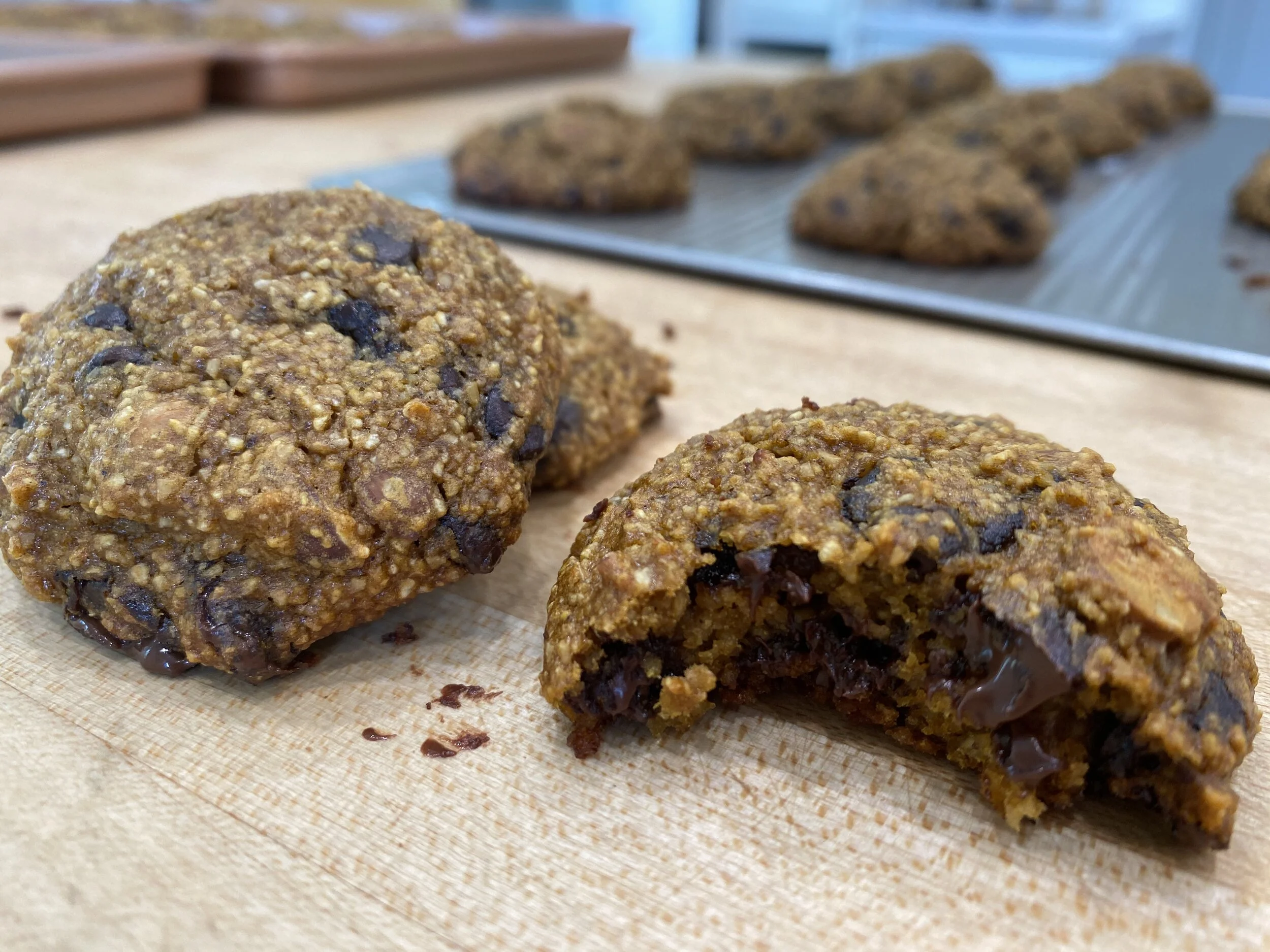 Pumpkin-Hazelnut Chocolate Chip Cakies
