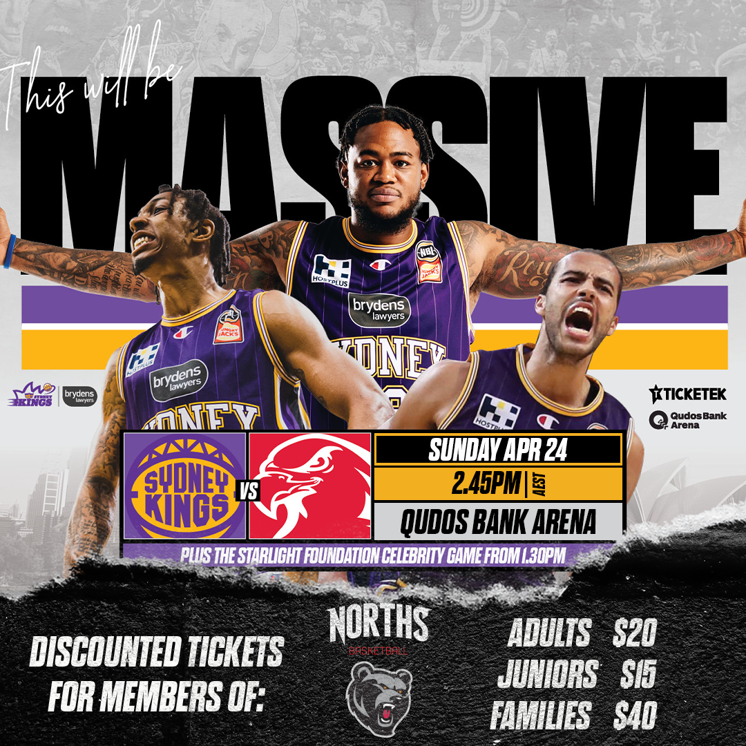 SYDNEY KINGS TICKETS