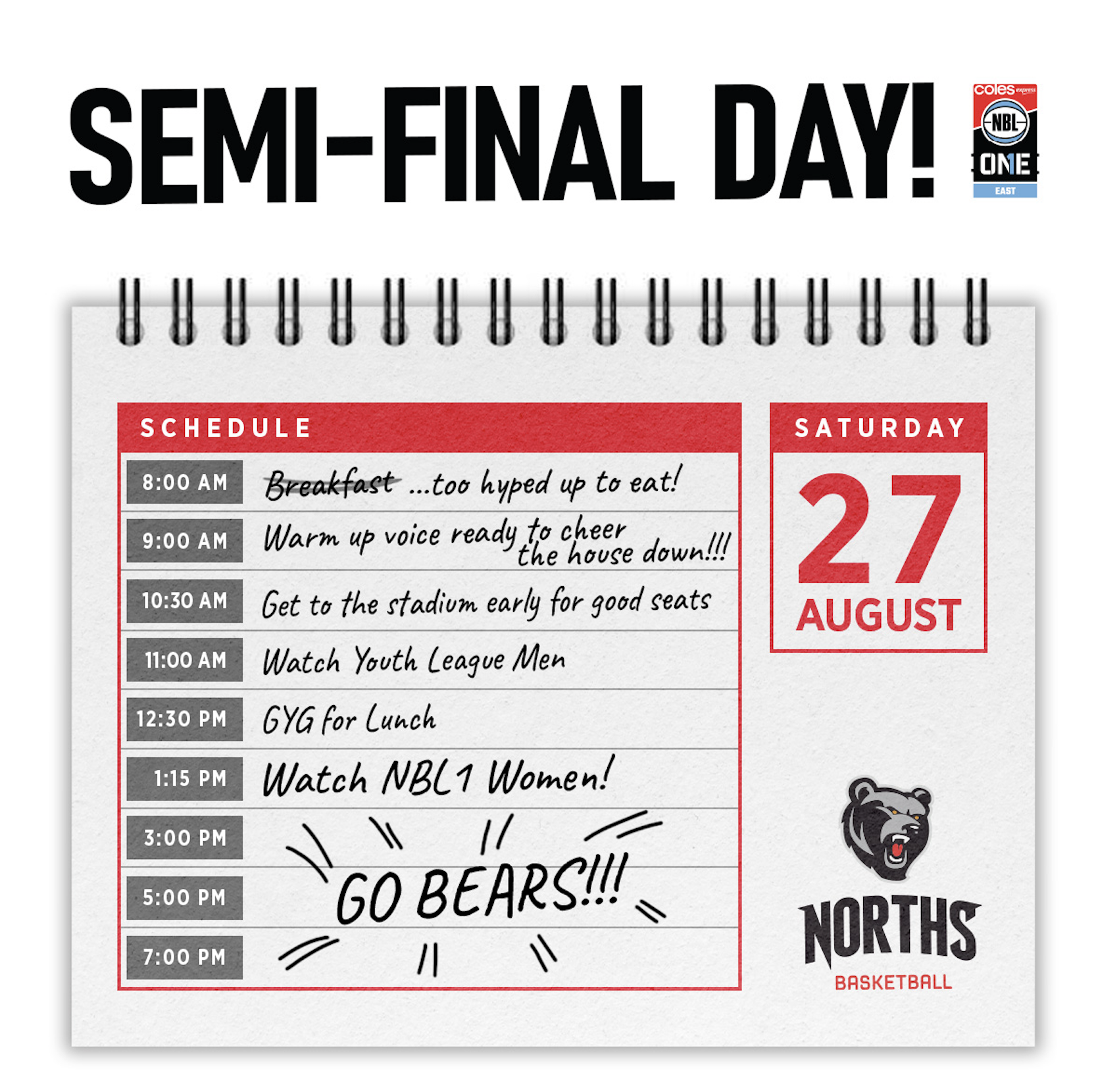 SEMI-FINAL DAY