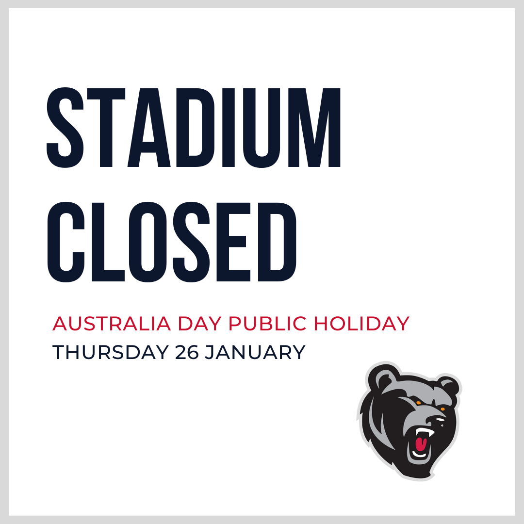 STADIUM CLOSED ON AUSTRALIA DAY