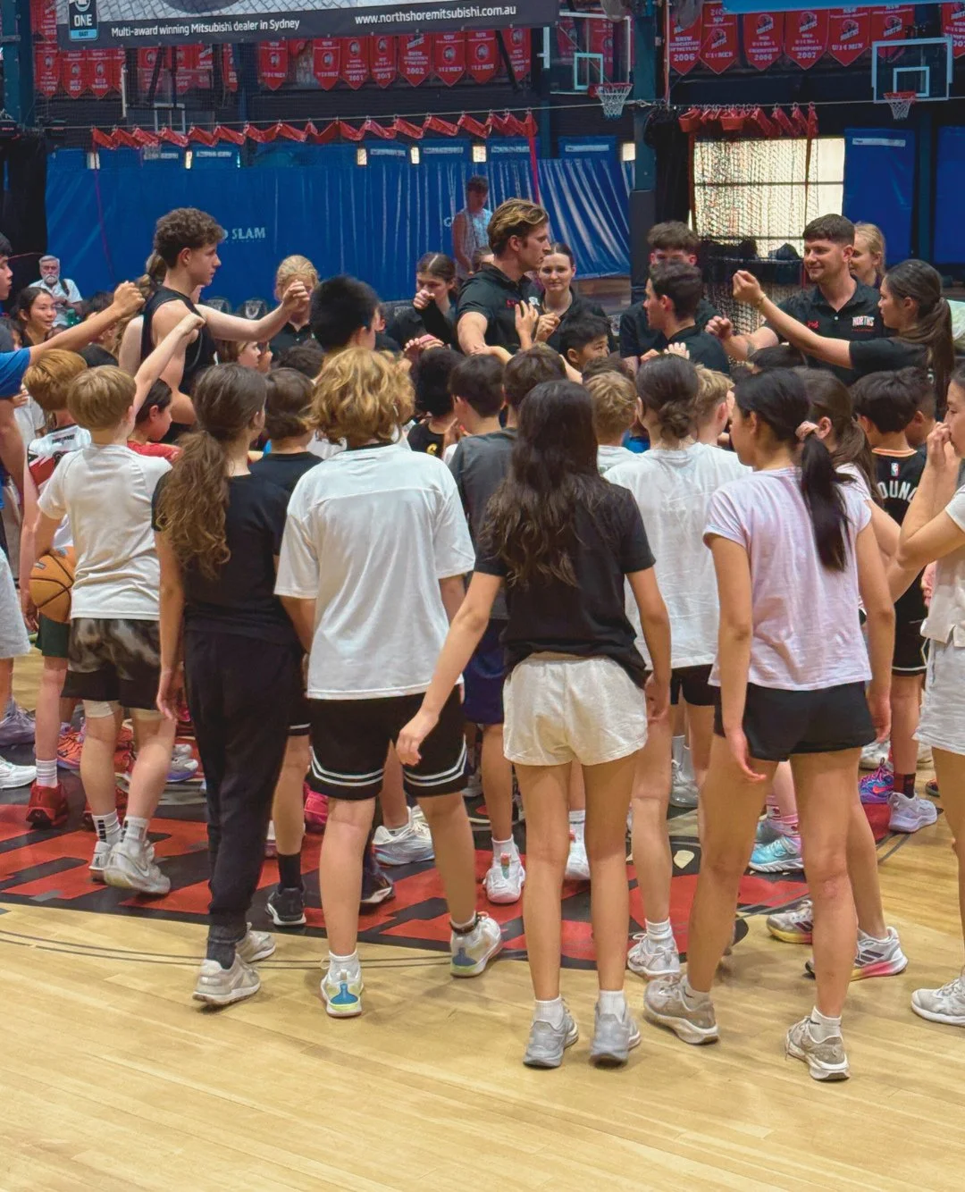 🏀 October Hoops Camp Recap 💥⁠
⁠
Our October Hoops Camps were filled with smiles, swishes, and serious fun! 🙌⁠
The kids had an awesome time making new friends, learning from our elite coaches, and growing their love for the game 🐻❤️⁠
⁠
A special s