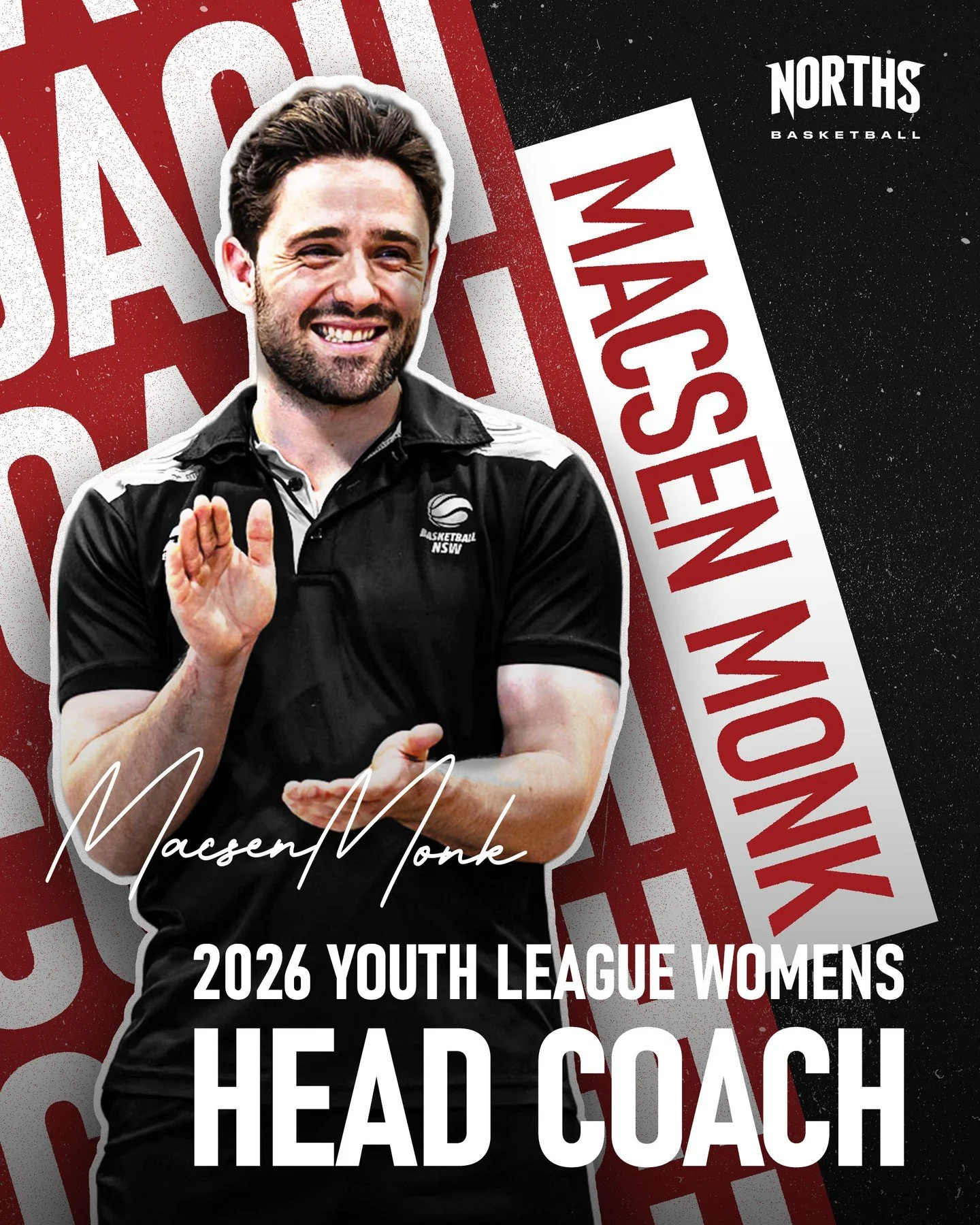 2026 Youth League Women Head Coach Announcement 🐻🏀⁠
⁠
We&rsquo;re BEARY excited to announce that our Head Coach for the 2026 Youth League Women&rsquo;s season will be Macsen Monk!⁠
⁠
Macs, who previously served as Norths&rsquo; Development Manager 