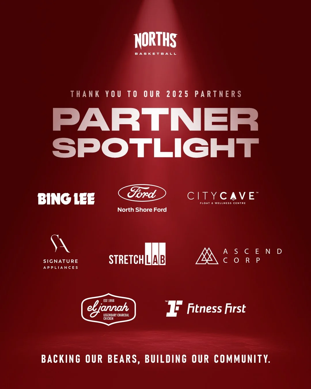 Partner Spotlight 🤝✨⁠
⁠
A massive thank you to our 2025 partners ⁠
⁠
Your support has meant the world to us this season. ⁠
⁠
We truly couldn&rsquo;t have done it without you. From game days to community events, your backing keeps our Bears strong, u