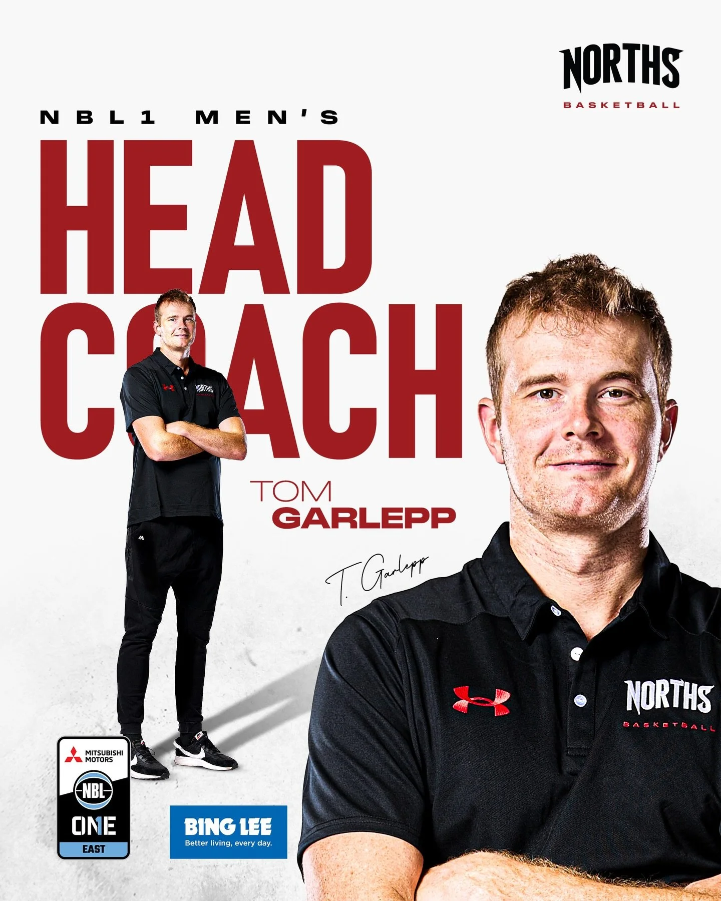🚨 NBL1 Mens Coach Announcement 🚨

We&rsquo;re fired up to confirm that Tom Garlepp is returning as Head Coach for the 2026 NBL1 Men&rsquo;s season!

After leading the NBL1 Mens last season, Tom returns with unfinished business and a renewed drive t
