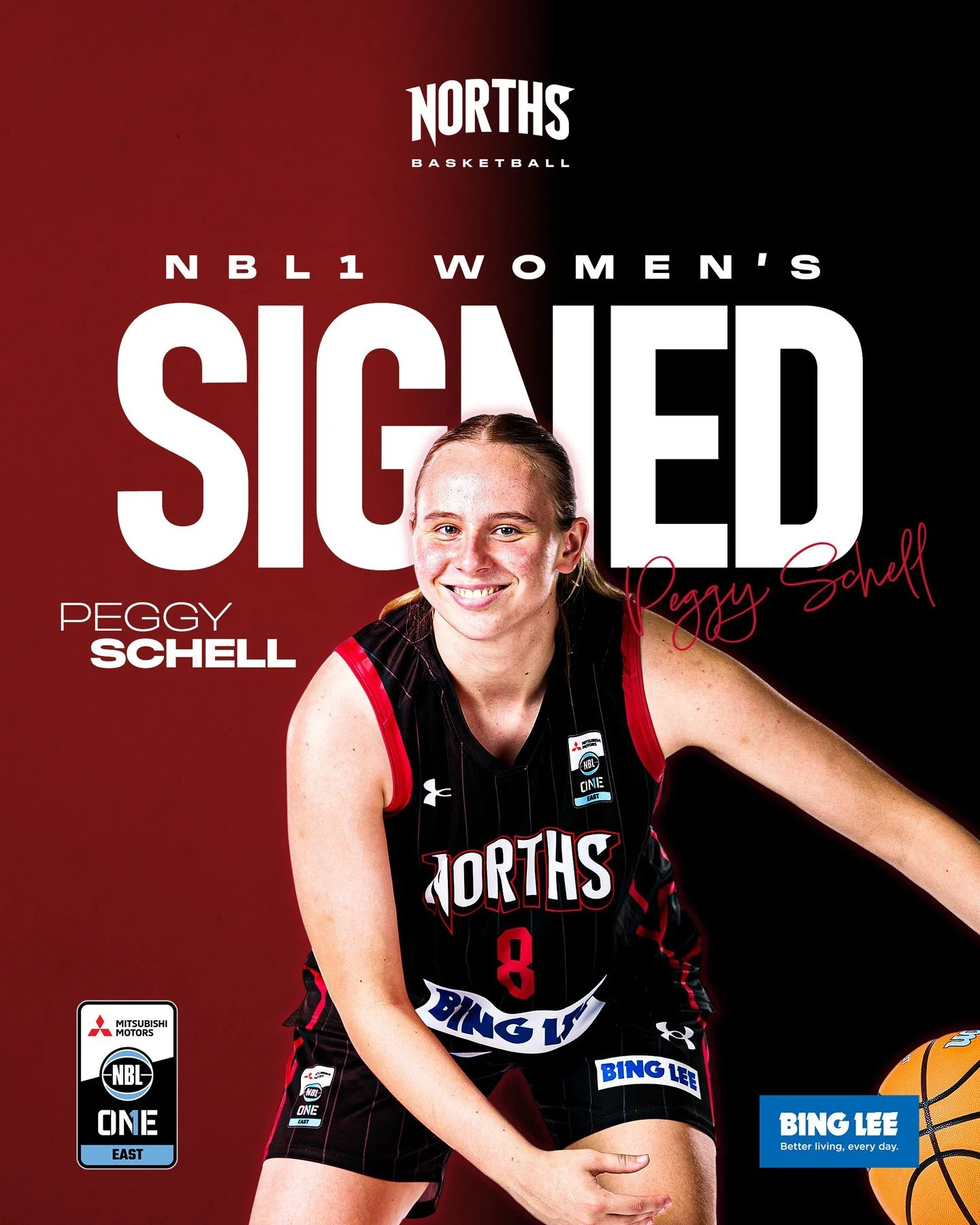 Guess who&rsquo;s back!!!!! 👀🐻⁠
⁠
A Norths junior born and bred, our Spirit of Basketball Award winner for 2025, Peggy Schell is the definition of what it means to be a Bear and she&rsquo;s back for 2026!! 🔥⁠
⁠
A key piece of our 2023 &amp; 2024 C