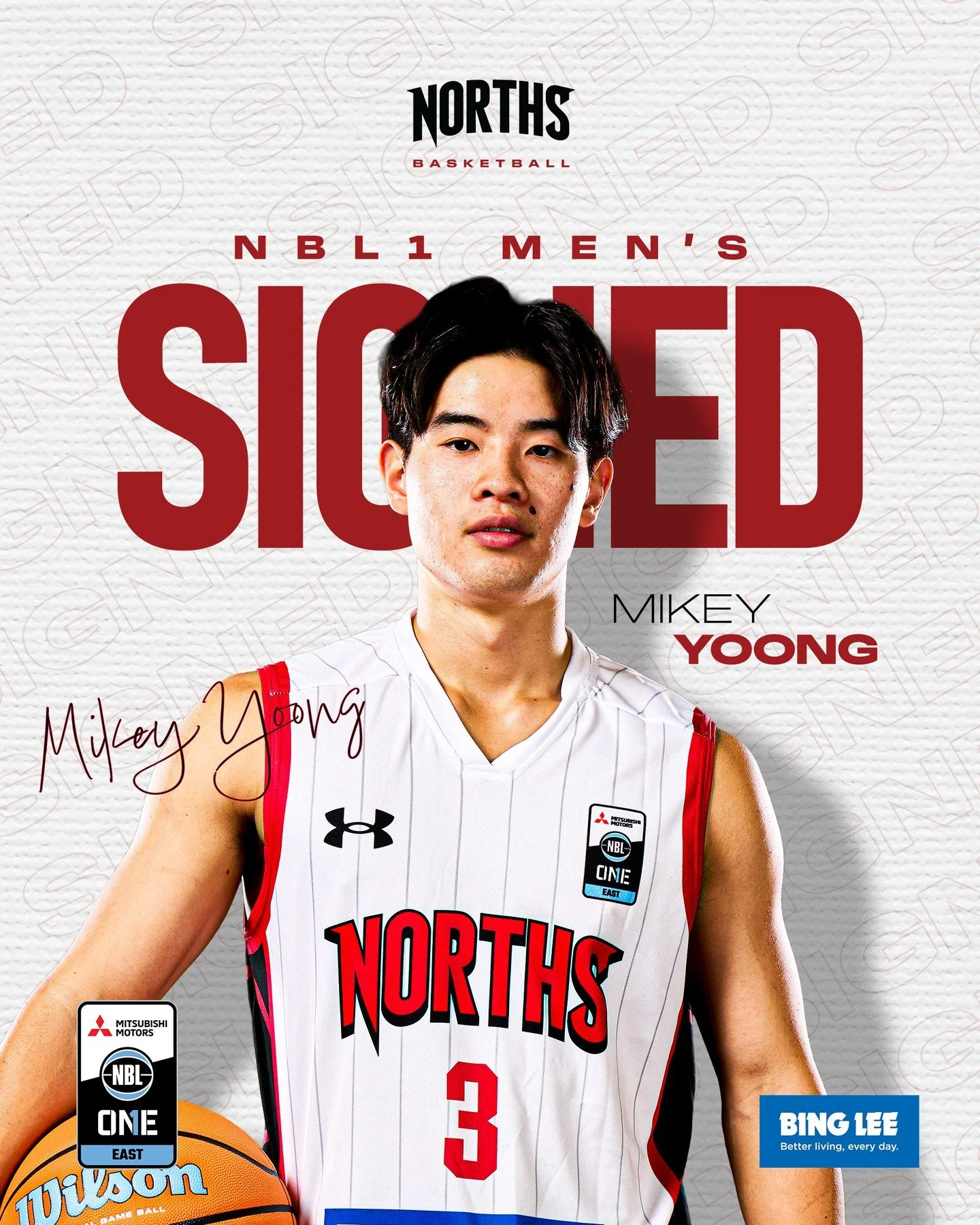 YOONG &amp; HUNGRY 🐻✍️⁠
⁠
MIKEY YOONG RETURNS 
⁠
Back in the Cave for 2026 !! Mikey is locked in and ready for another big year with the Bears 🔥⁠
⁠
Mikey keeps levelling up every season. A proven playmaker with elite speed and relentless defensive 