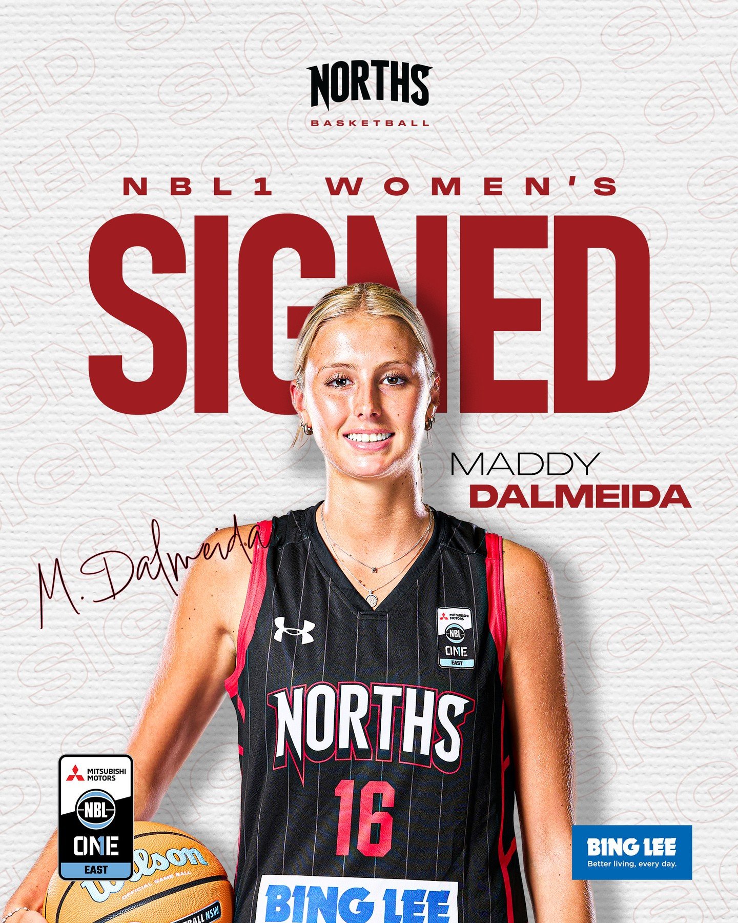 A Madd-ly Good Signing&hellip; ✍️⁠
⁠
The Bing Lee Norths Bears are excited to announce the return of Madeleine D&rsquo;Almeida for the 2026 NBL1 season! 🐻🏀⁠
⁠
Maddy continues to rise as one of the most impactful young players in our program. After 