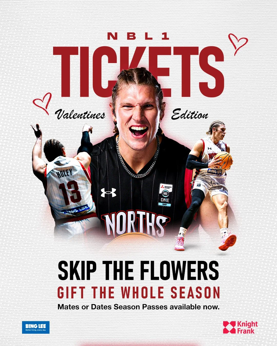 💘🏀 MATES OR DATES? We&rsquo;ve got you covered. 🏀💘⁠
⁠
Valentine&rsquo;s Day is this Saturday&hellip; and if you forgot 👀 don&rsquo;t stress,  the Bear Cave has you sorted.⁠
⁠
🎁 Give the gift that keeps on giving⁠
Because flowers fade&hellip; bu
