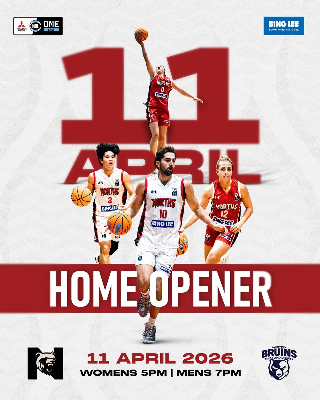 The wait is almost over&hellip; 🐻⏳⁠
⁠
April 11. Home Opener. Be there.⁠
⁠
It&rsquo;s been a long time coming, and we&rsquo;re coming back BIG.⁠
Two games. Big names. One Cave.⁠
⁠
We need YOU, Bears fans, to pack the Cave and bring the energy 🔥⁠
⁠
?