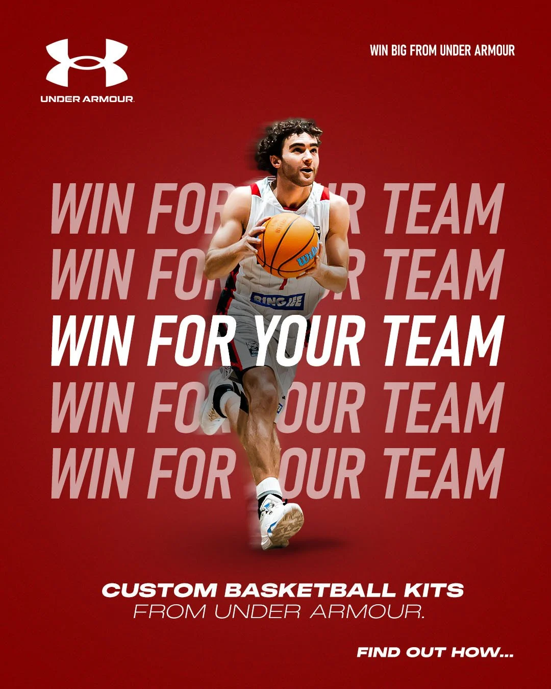 Your team. Your design. Your kit. 🔴⁠
⁠
Thanks to our partnership with Under Armour, one lucky team from our competitions could walk away with custom performance jerseys and shorts for up to 10 players!⁠
⁠
All you need to do is email your best game d