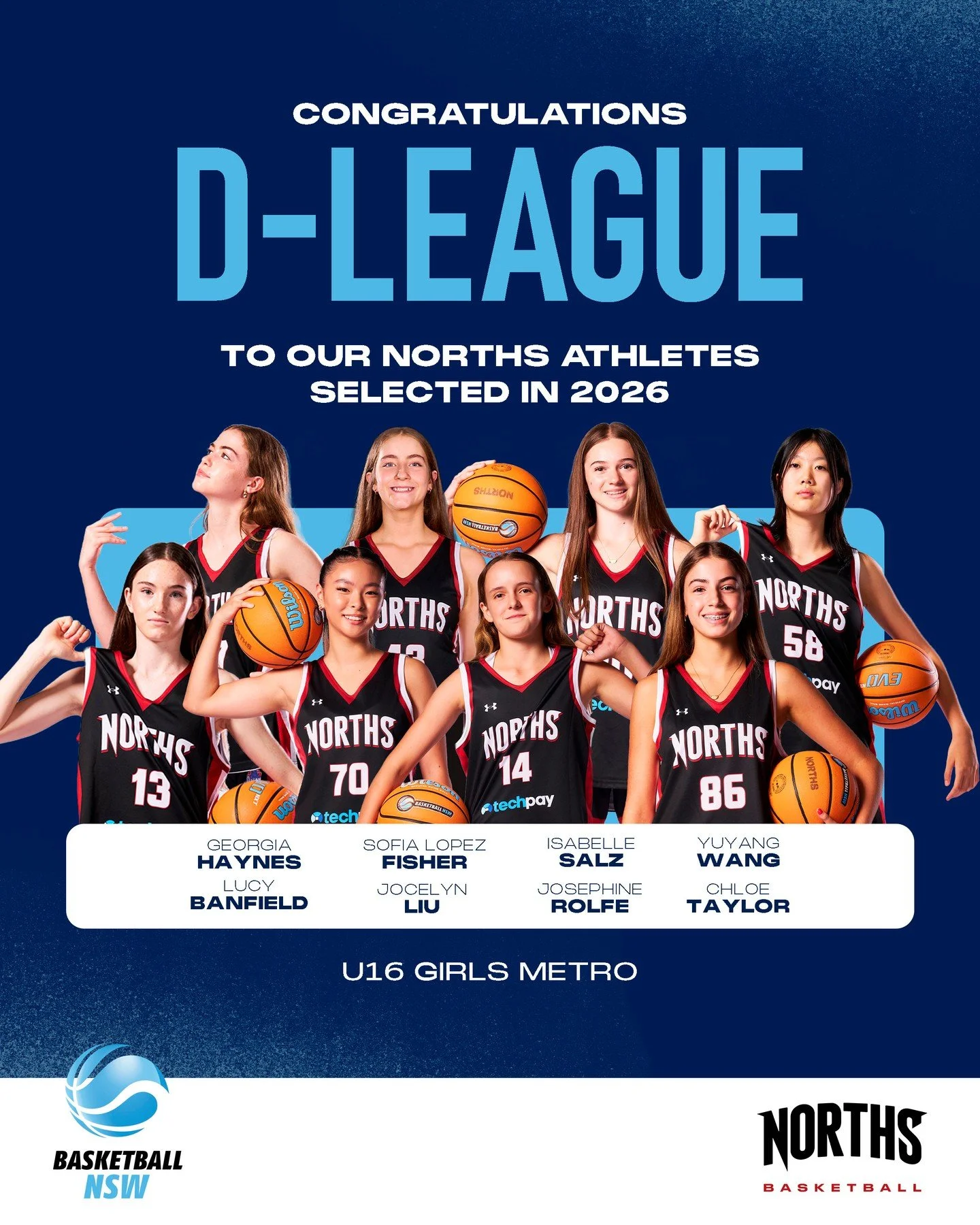 BEARS in the D-LEAGUE 🏀⁠
⁠
Congratulations to our 29 Norths Basketball athletes selected for the 2026 BNSW D-League. Their selection reflects a high level of skill, attitude and athletic ability!⁠
⁠
This is what our pathway is all about - seeing you